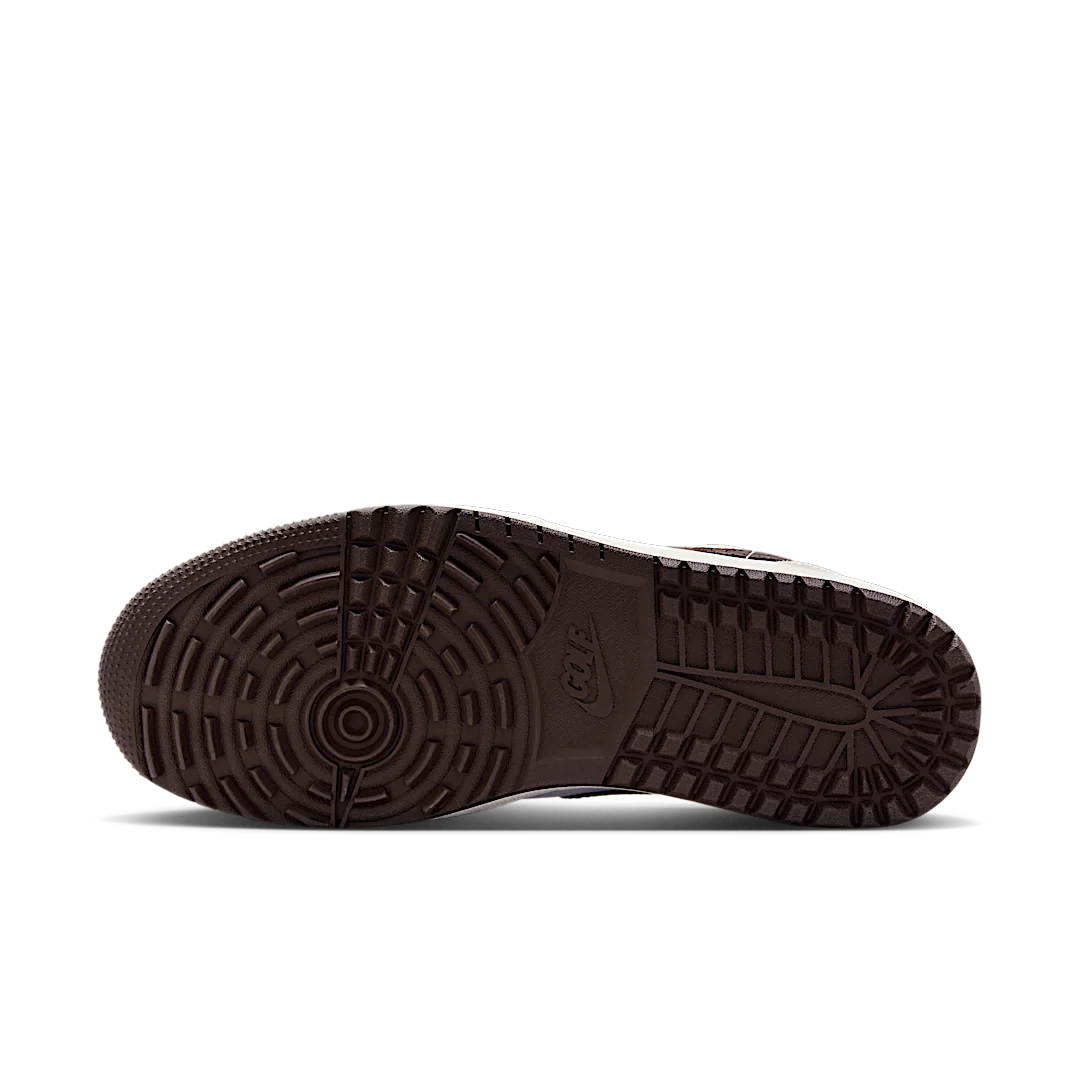 Air Jordan 1 Retro Low Golf Light Orewood Elephant, White/Phantom/Baroque Brown (DD9315-116)