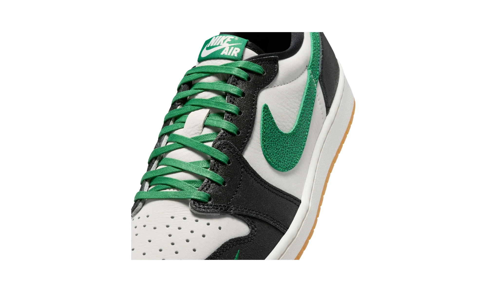 Air Jordan 1 Retro Low OG Phantom Pine Green