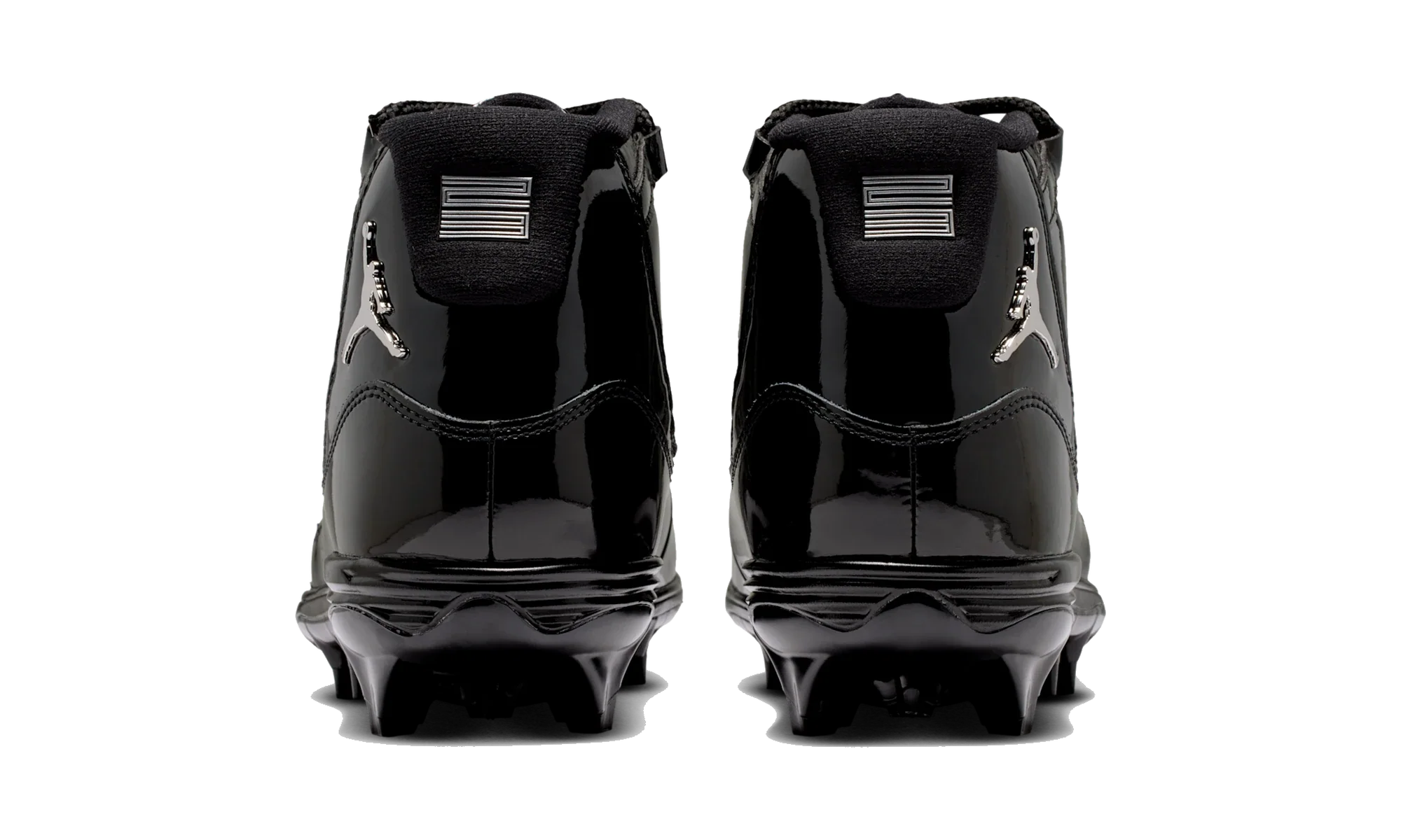 Air Jordan 11 Mid TD Cleat Patent Black