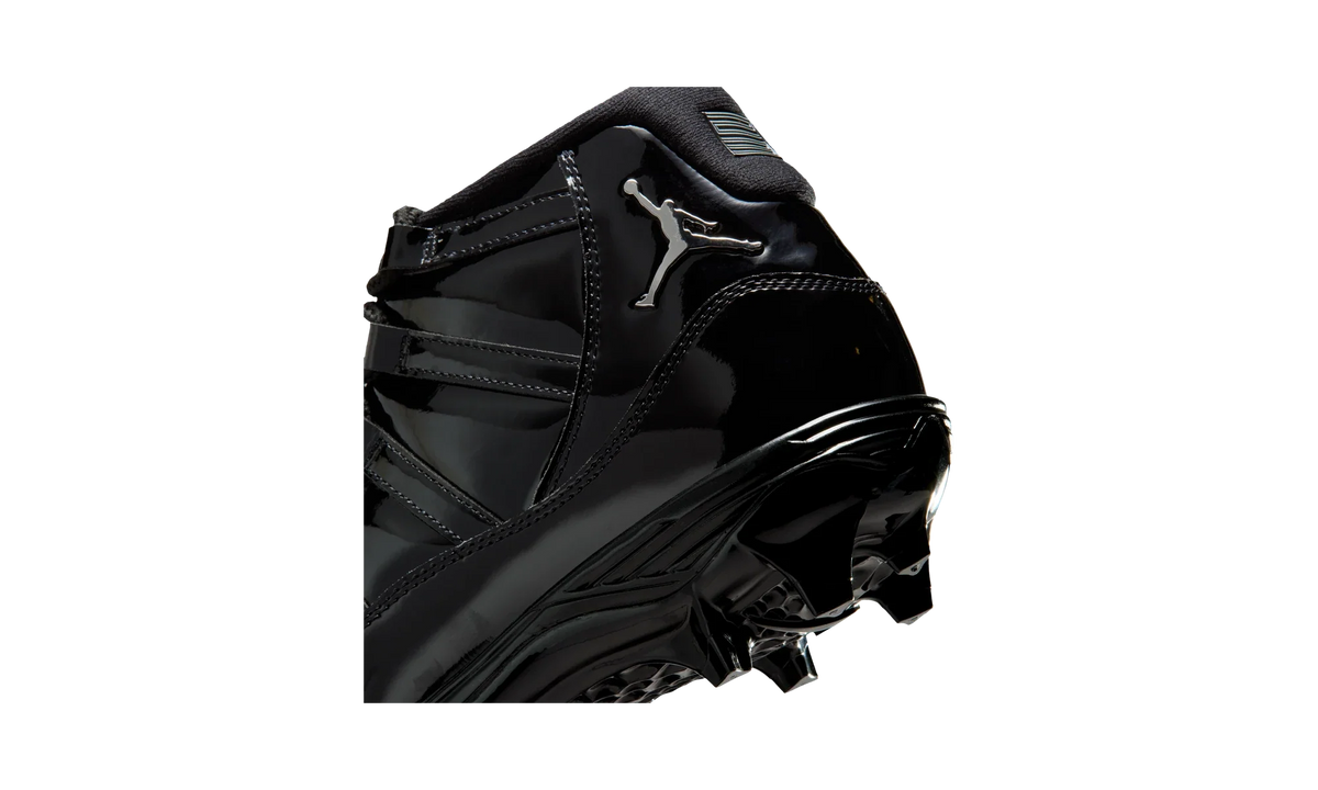 Air Jordan 11 Mid TD Cleat Patent Black