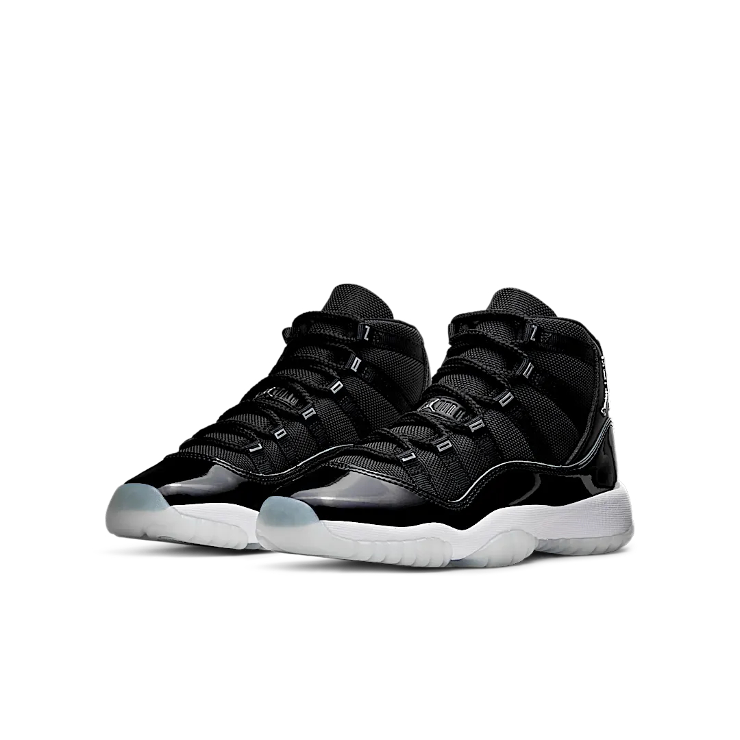 Air Jordan 11 Retro Jubilee, Black/Multi-Color-White-Multi-Color (378038-011)