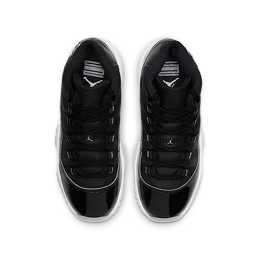 Air Jordan 11 Retro Jubilee, Black/Multi-Color-White-Multi-Color (378038-011)
