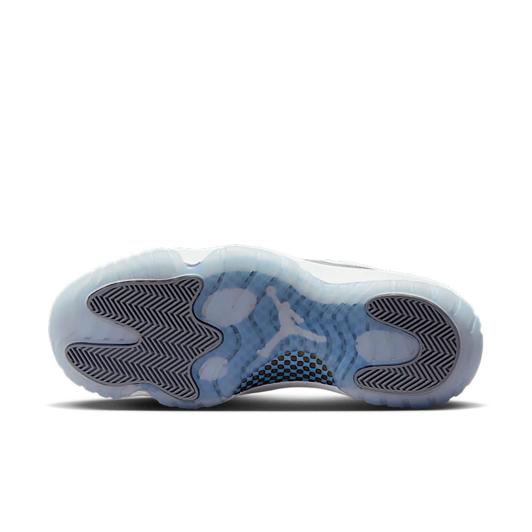 Air Jordan 11 Retro Low Cement Grey, White/Cement Grey/University Blue (AV2187-140 / 528896-140)