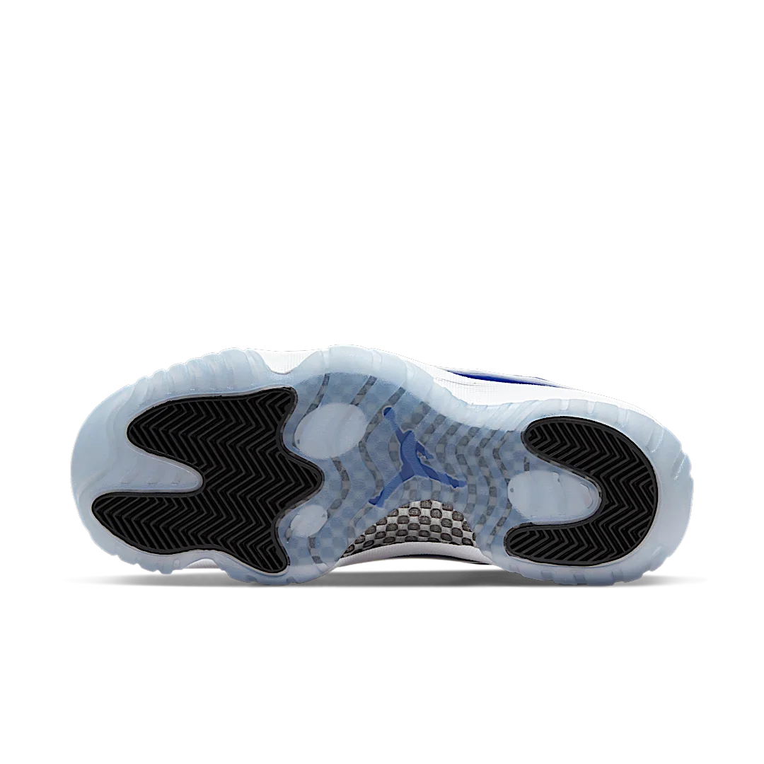 Air Jordan 11 Retro Low White Concord, White/Black-Concord (AH7860-100)