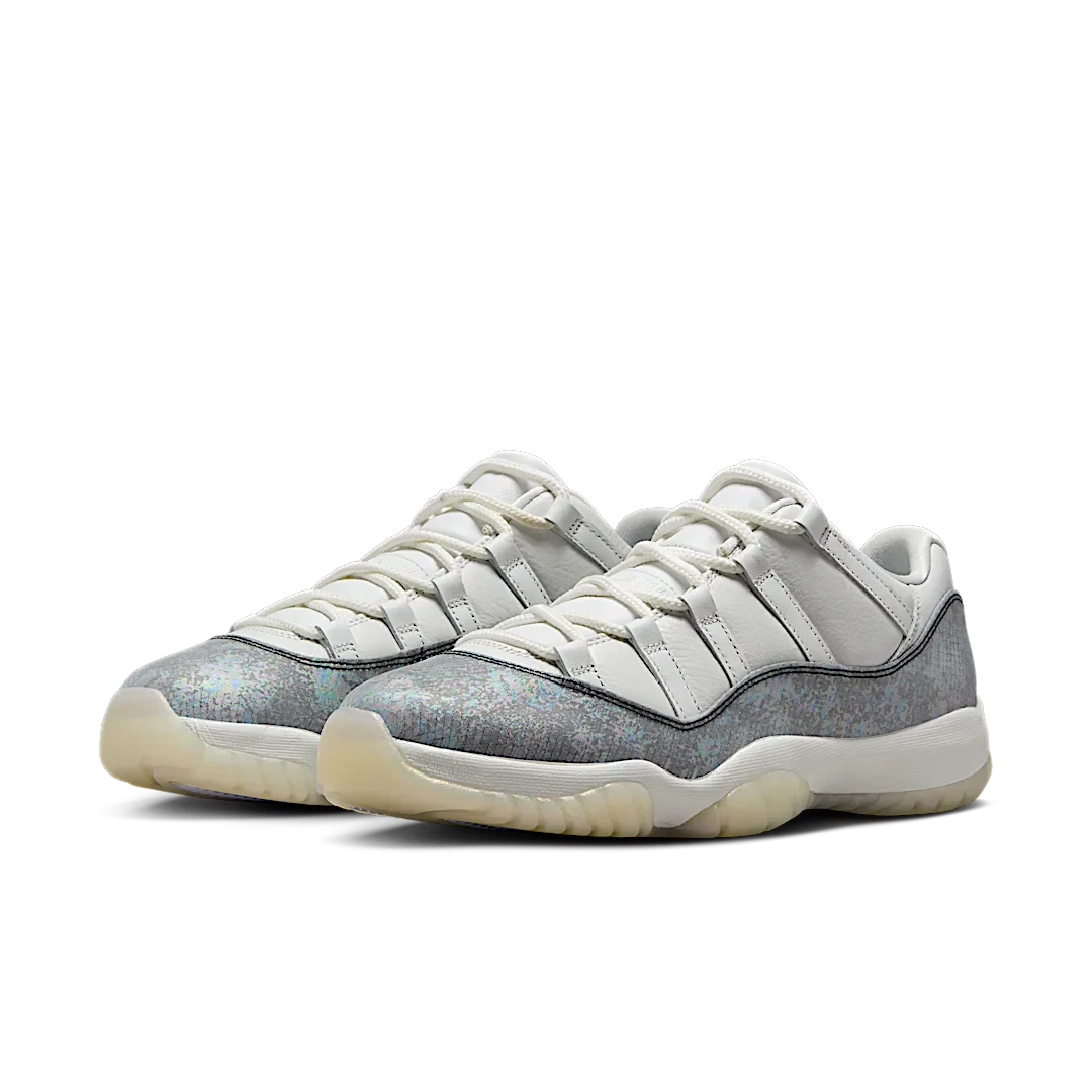 Air Jordan 11 Retro Low Year of the Snake, Black/Summit White/Football Grey (HQ7000-001)