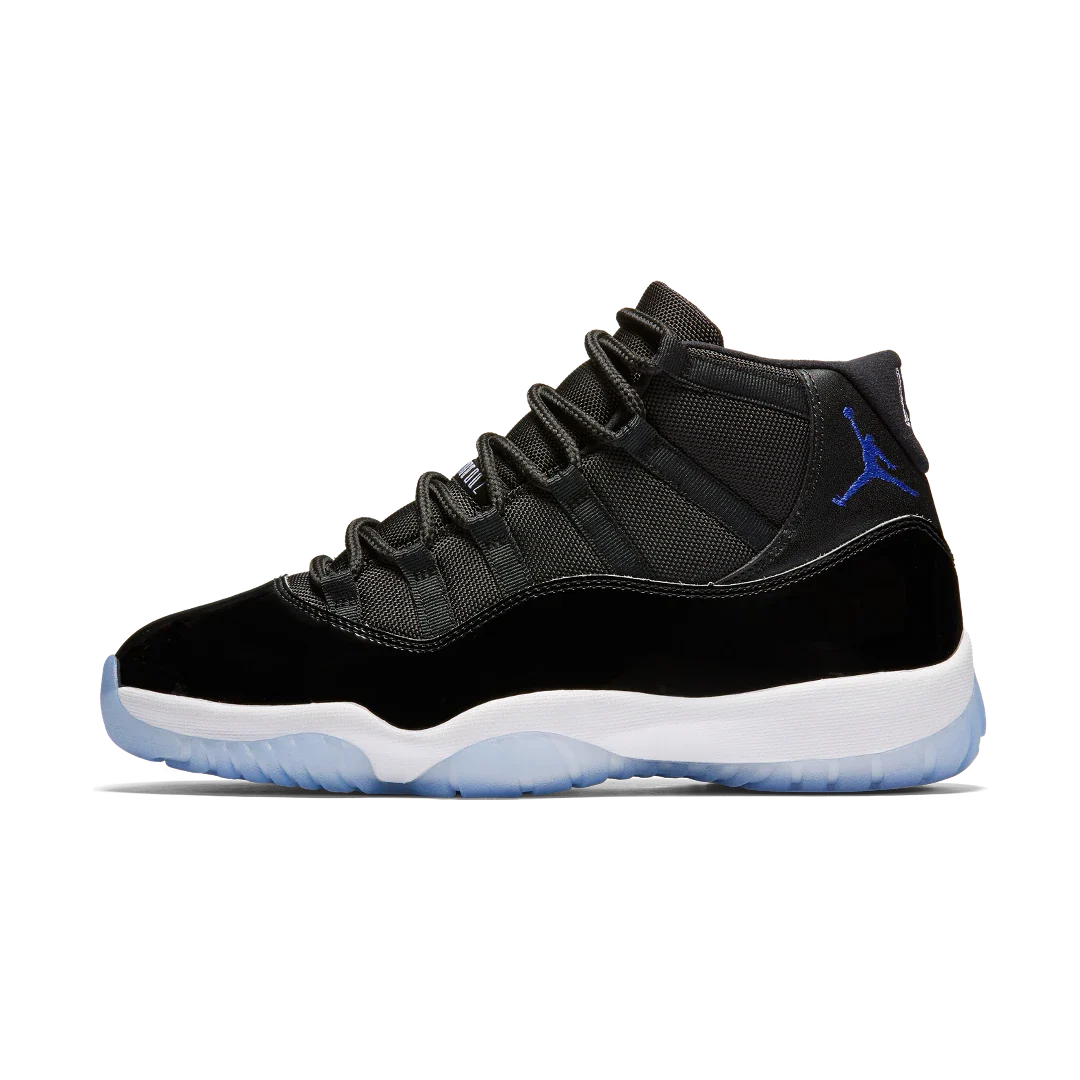 Air Jordan 11 Retro Space Jam (2016), Black/Dark Concord-White (378037-003)