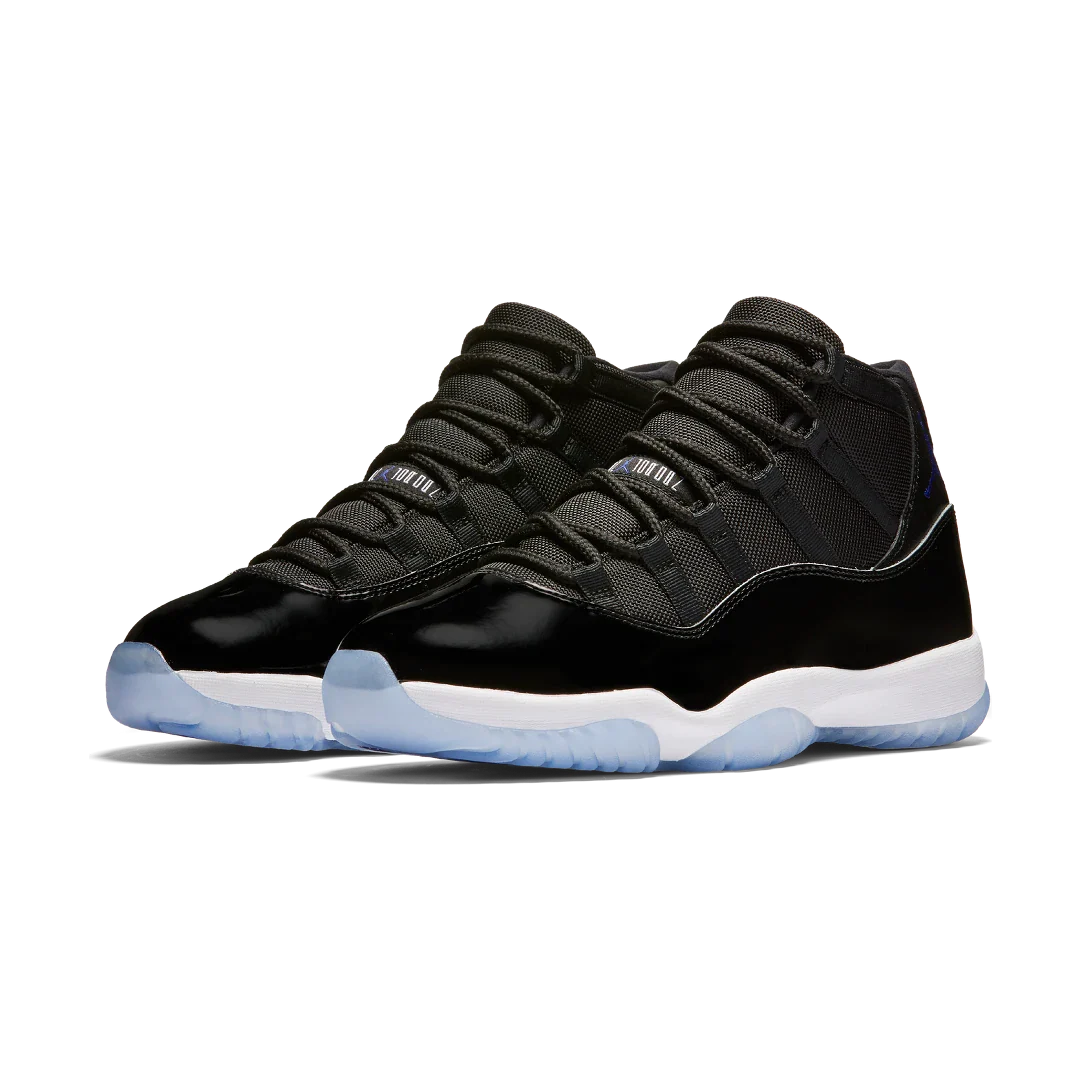 Air Jordan 11 Retro Space Jam (2016), Black/Dark Concord-White (378037-003)