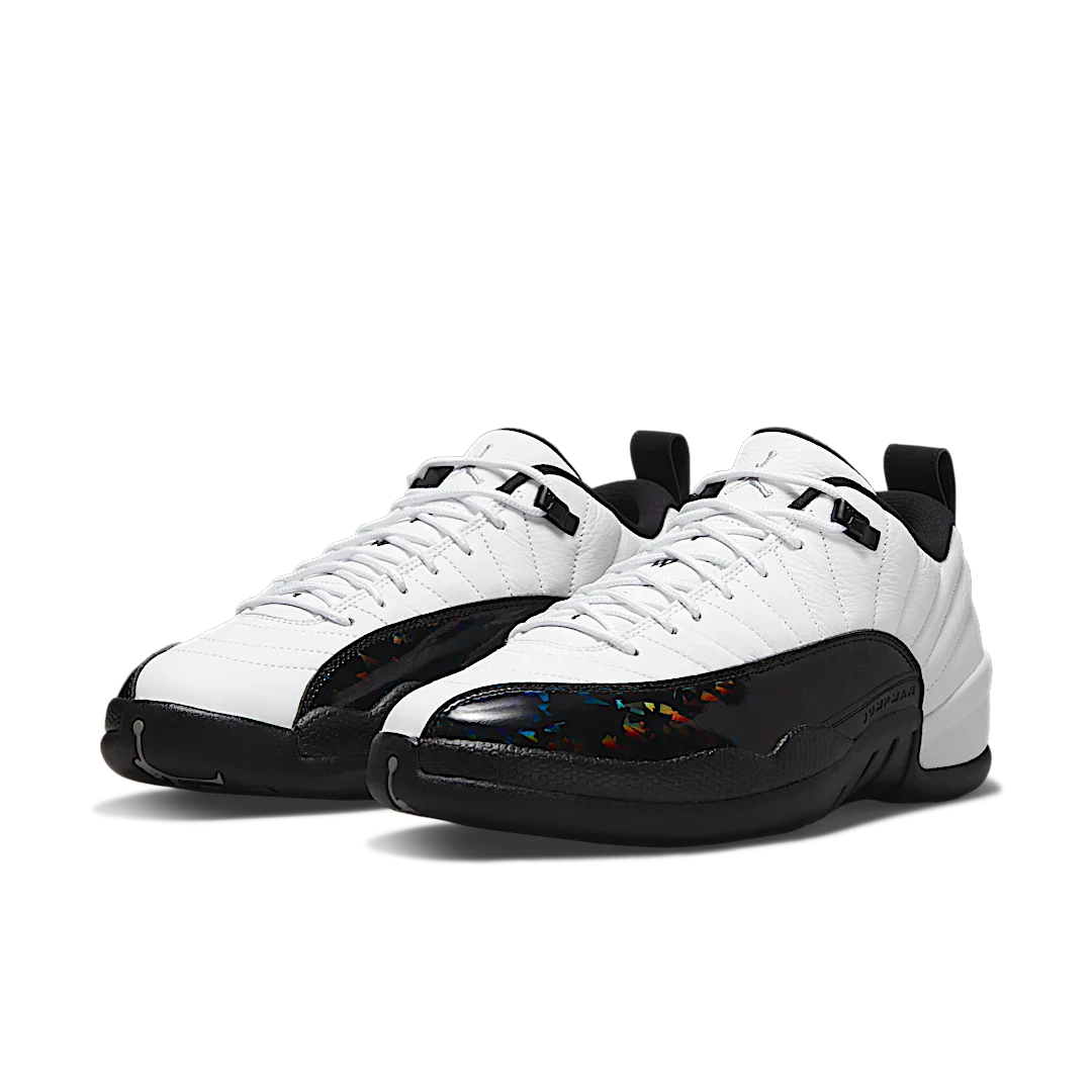 Air Jordan 12 Low 25 Years In China, White/Black (DO8726-100)