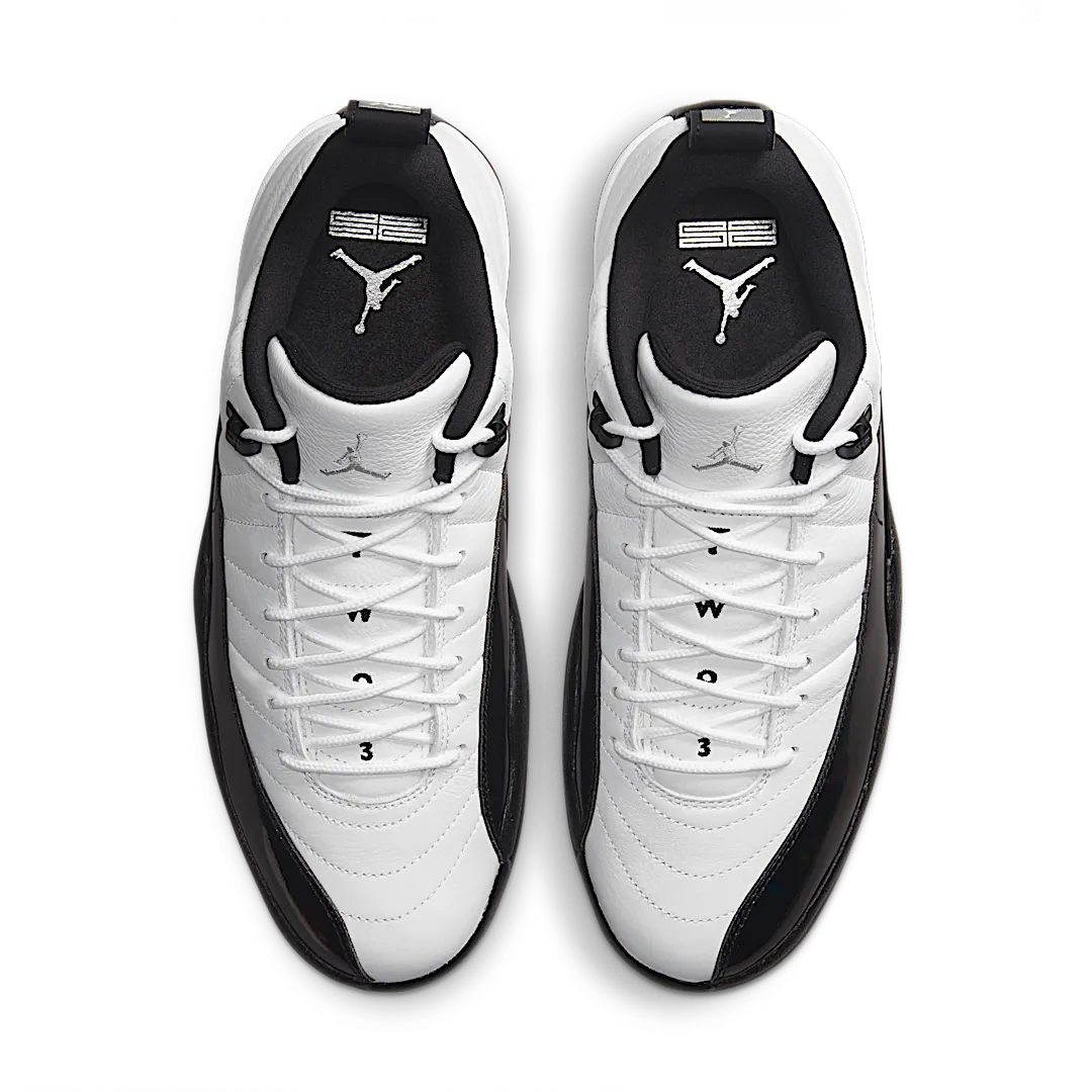 Air Jordan 12 Low 25 Years In China, White/Black (DO8726-100)