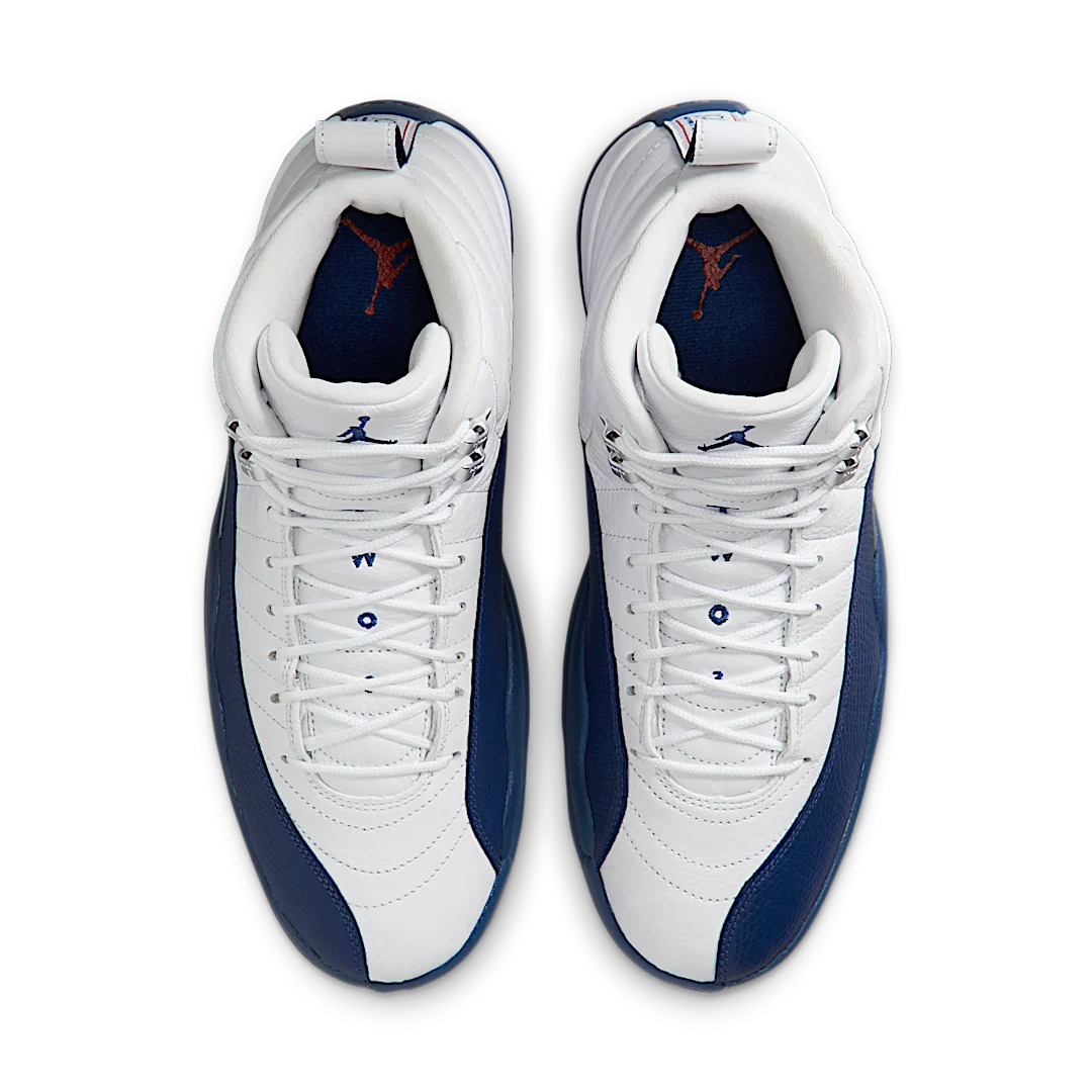 Air Jordan 12 Retro French Blue (2025), White/French Blue-Metallic Silver-Varsity Red (CT8013-114)