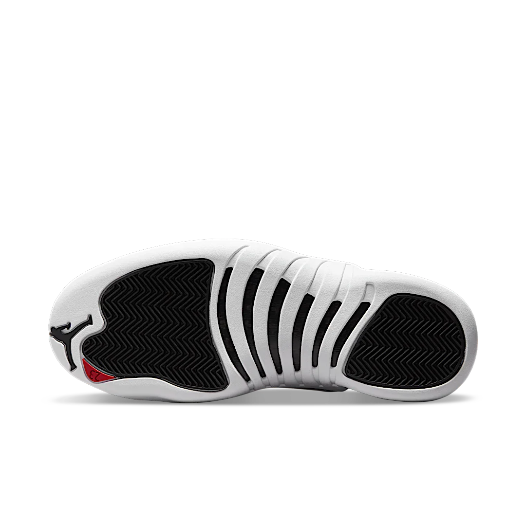 Air Jordan 12 Retro Playoffs (2022), Black/Varsity Red-White (CT8013-006 / 153265-006)