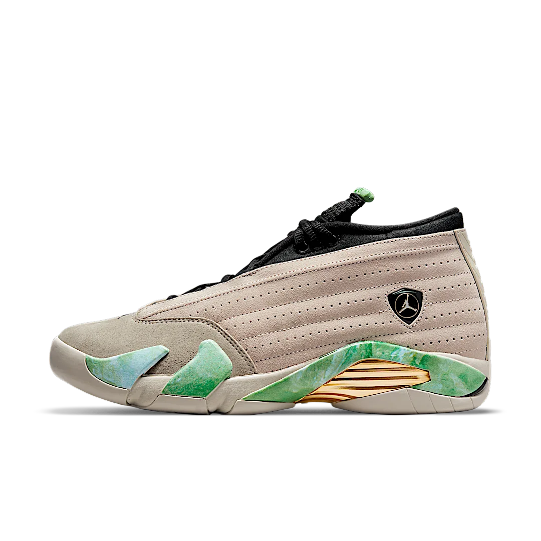 Air Jordan 14 Retro Aleali May Fortune, Light Sand/Light Sand-White (DJ1034-200)