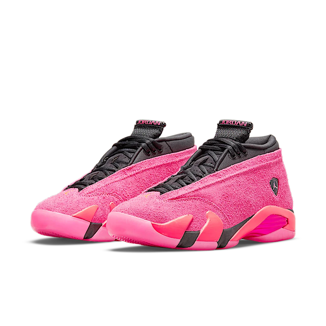 Air Jordan 14 Retro Low Shocking Pink, Shocking Pink/Bright Crimson-Black-Metallic Purple (DH4121-600)
