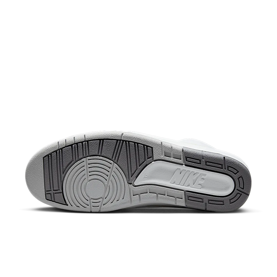 Air Jordan 2 Retro Cement Grey, White/Cement Grey/Sail/Black (DR8884-100 / DQ8562-100)
