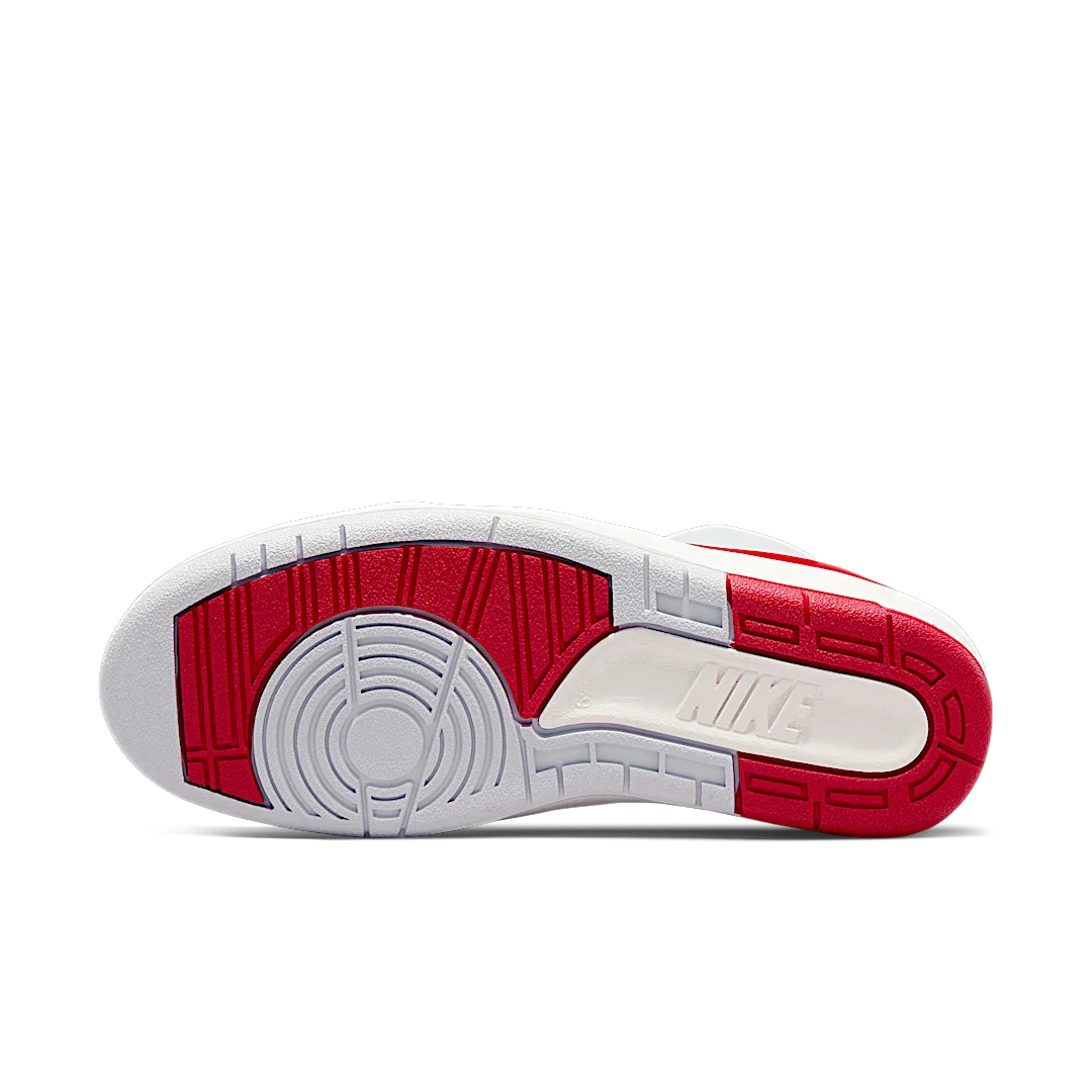 Air Jordan 2 Retro SE Nina Chanel Abney, White/Gym Red-Gym Red-Sail-Black (DQ0558-160)