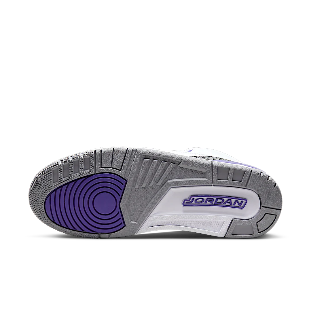 Air Jordan 3 Retro Dark Iris, White/Black/Dark Iris/Cement Grey (CT8532-105 / DM0967-105)