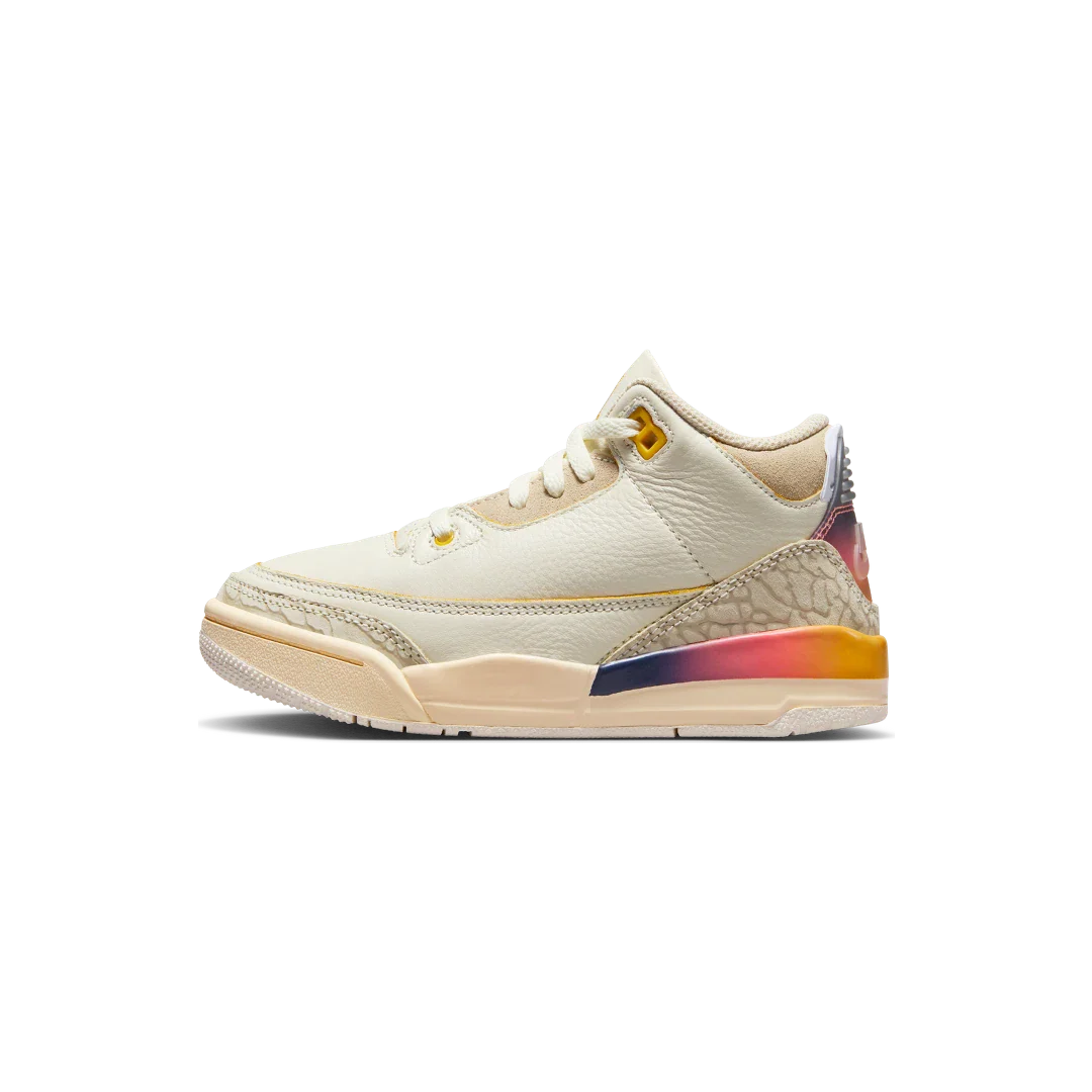 Air Jordan 3 Retro SP J Balvin Medellín Sunset (PS), Multi-Color/Multi-Color (FN0346-901)