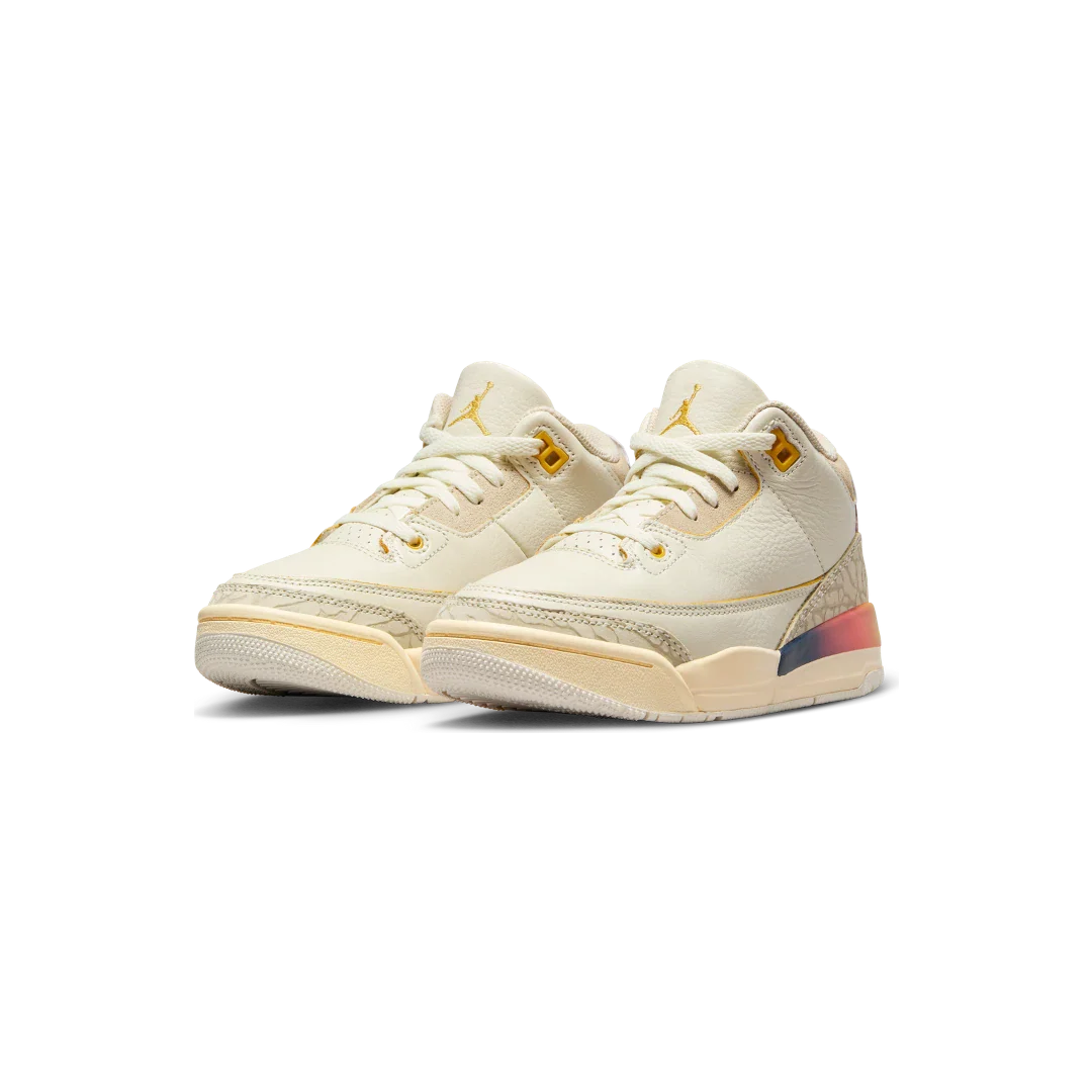 Air Jordan 3 Retro SP J Balvin Medellín Sunset (PS), Multi-Color/Multi-Color (FN0346-901)