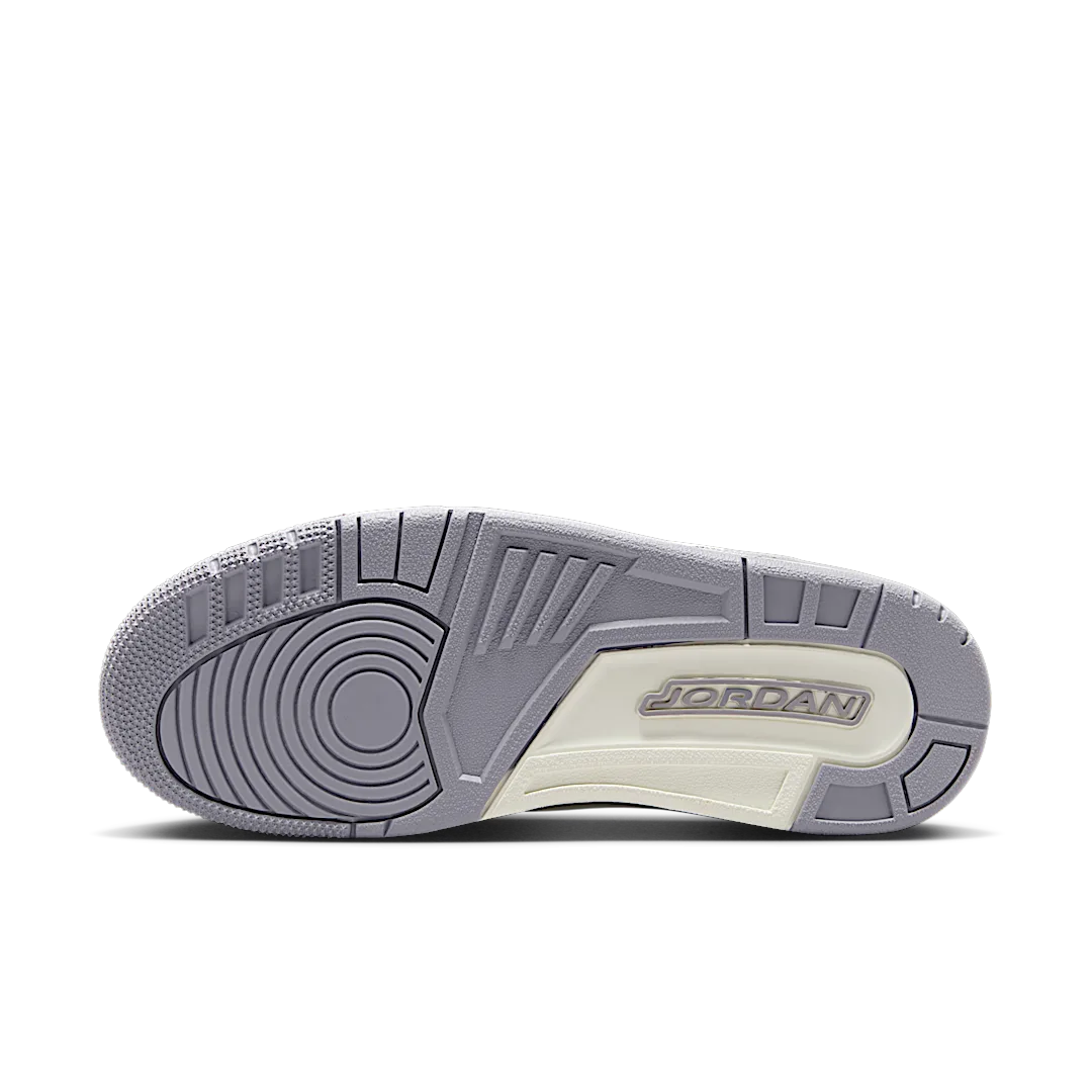 Air Jordan 3 Retro Sail Cement Grey, Sail/Cement Grey/Metallic Silver (CK9246-100)