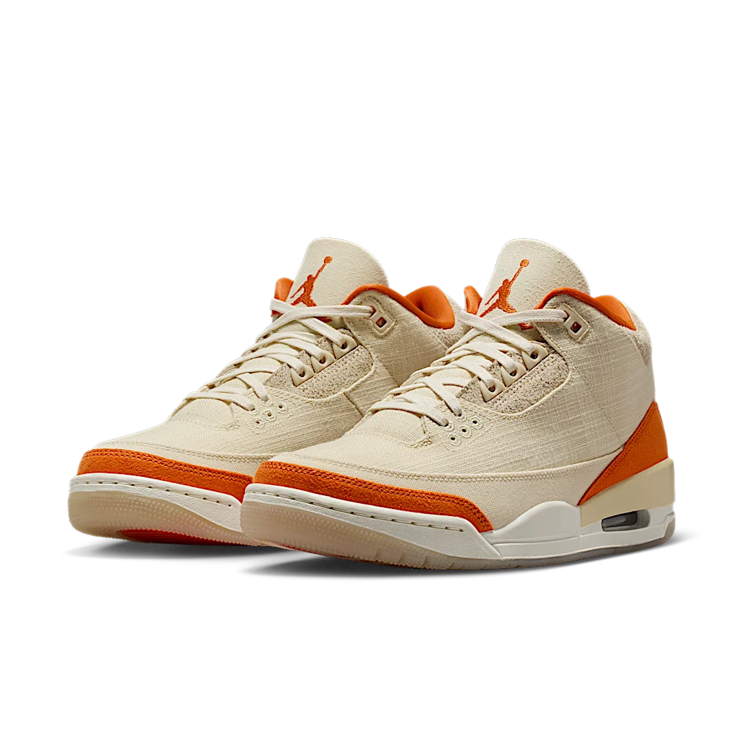 Air Jordan 3 Retro TEX Starfish, Fossil/Starfish/Sail (IH7694-200)