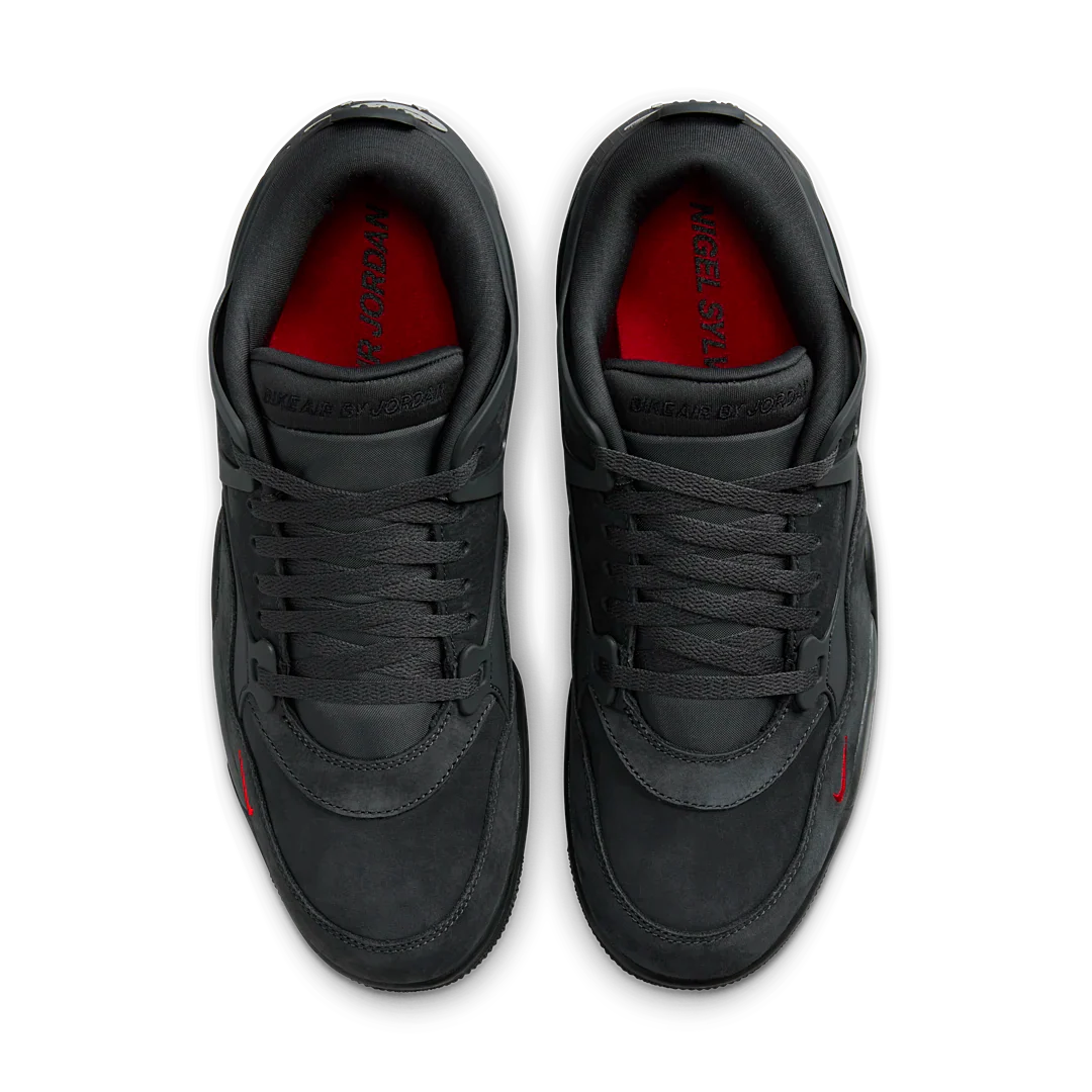 Air Jordan 4 RM SP Nigel Sylvester Driveway Grey, Anthracite/Anthracite/University Red/White (HF4334-004 / HJ9746-004)