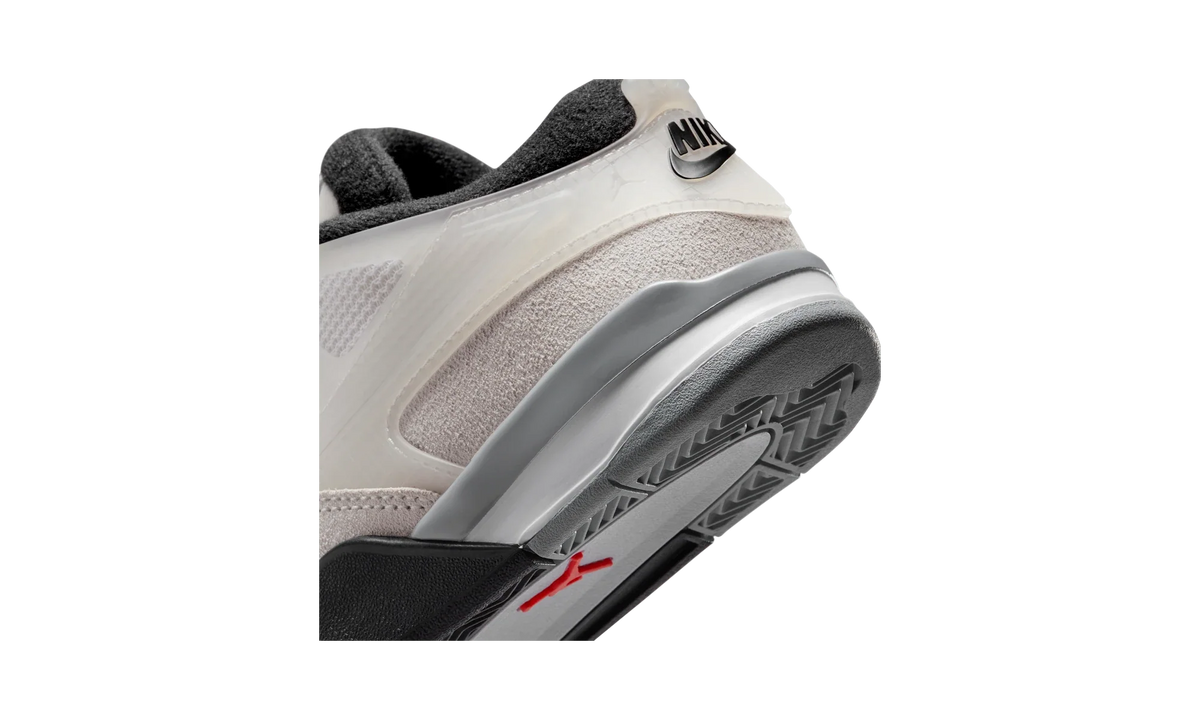 Air Jordan 4 RM White Light Smoke Grey Black (PS)