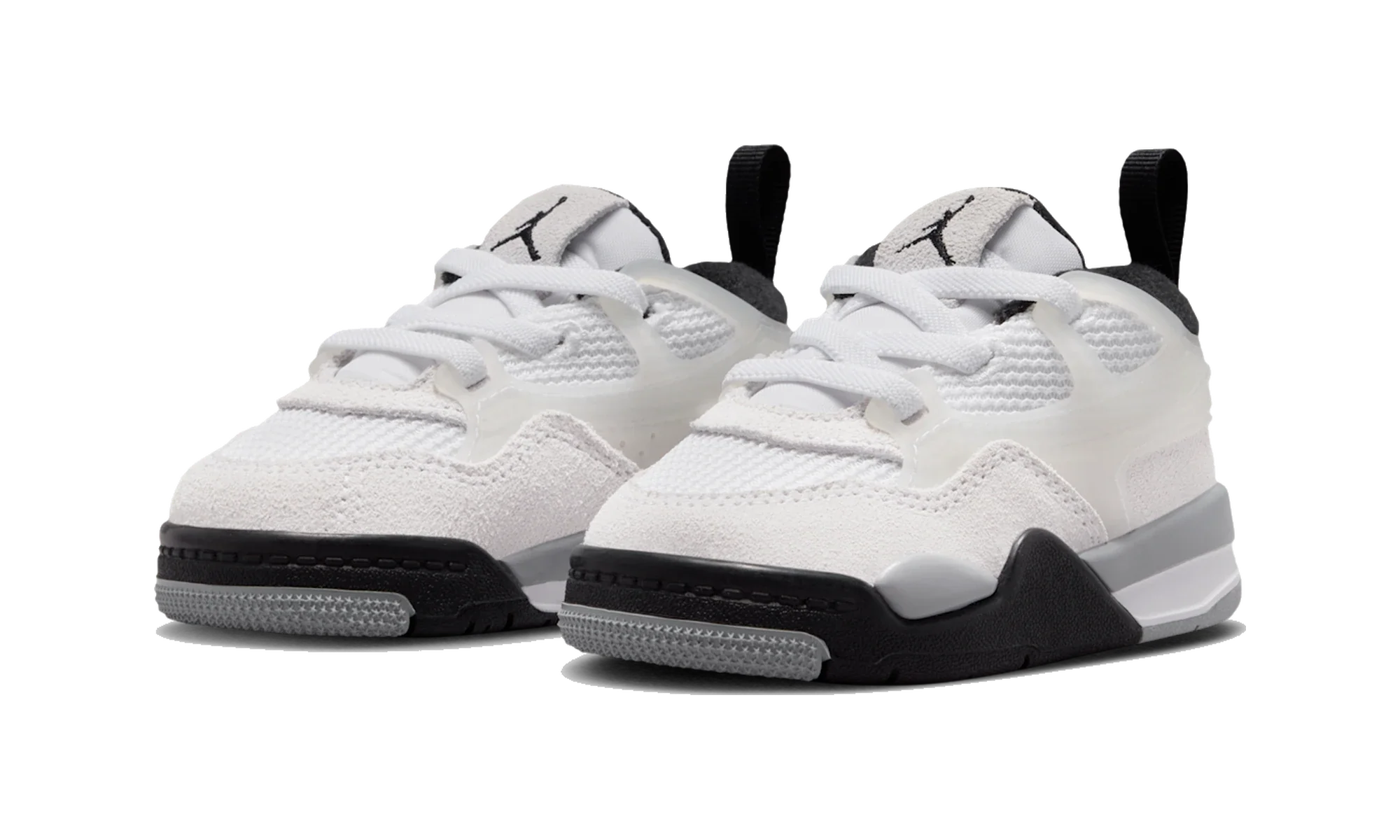 Air Jordan 4 RM White Light Smoke Grey Black (TD)