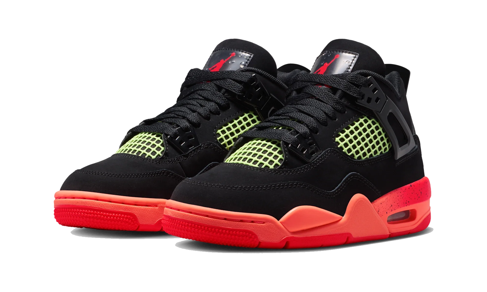 Air Jordan 4 Retro Black Infrared Barely Volt