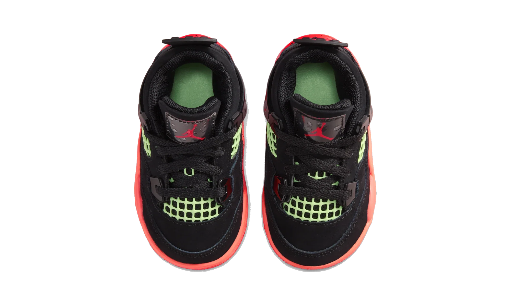 Air Jordan 4 Retro Black Infrared Barely Volt (TD)