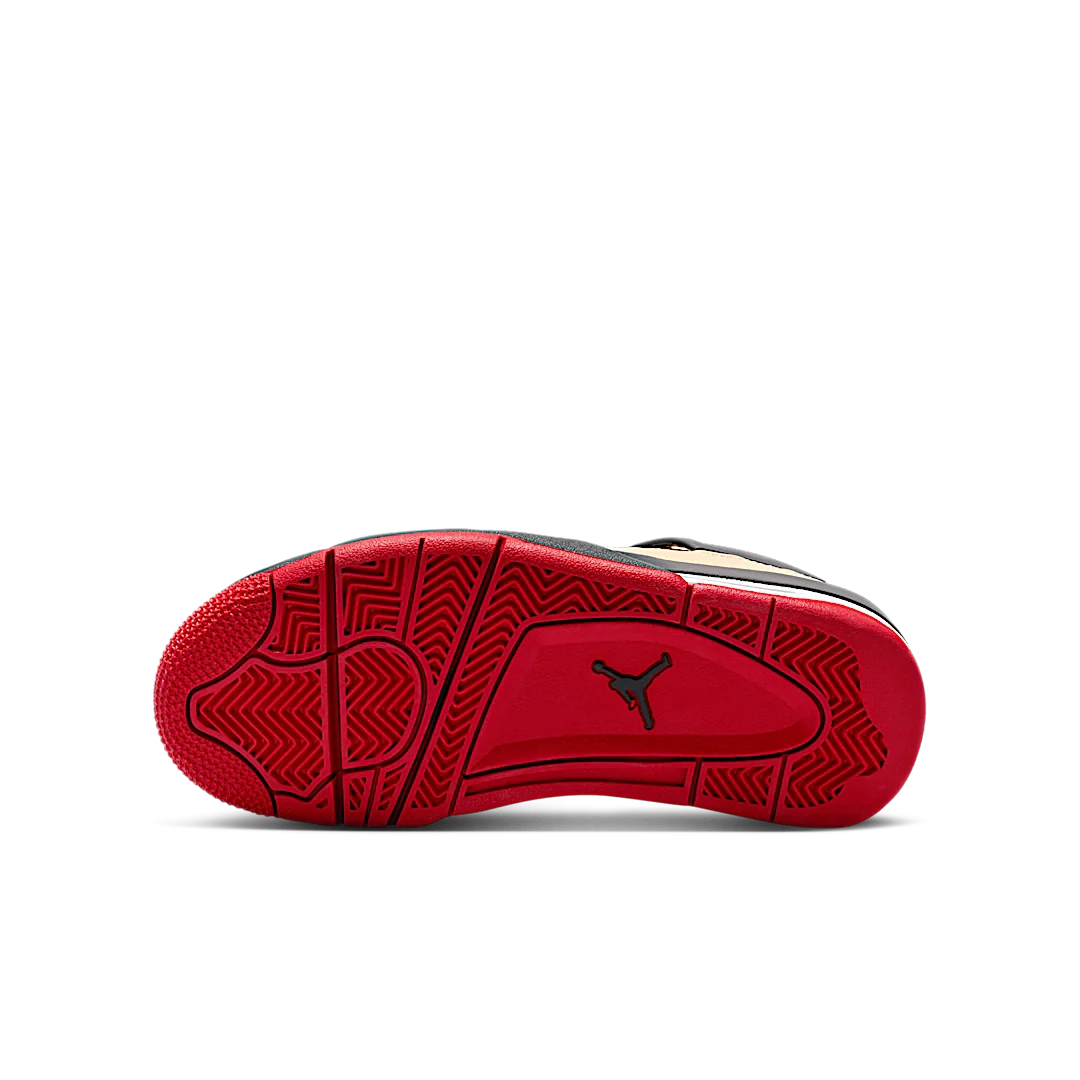 Air Jordan 4 Retro Pizza, Fire Red/Sesame/White/Starfish (IH2094-200)