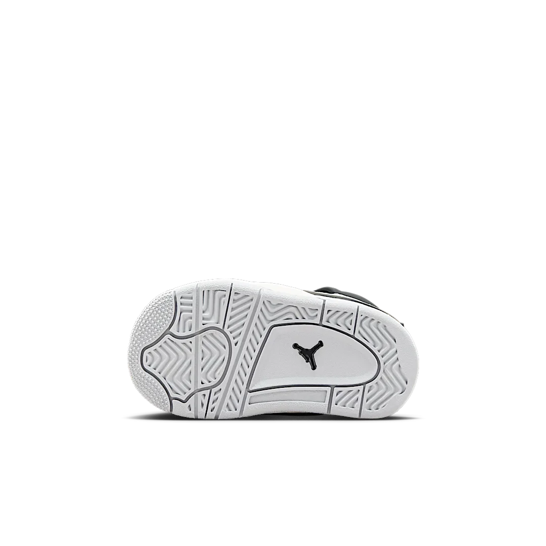 Air Jordan 4 Retro Platinum Gold (TD), Pure Platinum/Metallic Gold/Black/Sail (FZ8584-070)