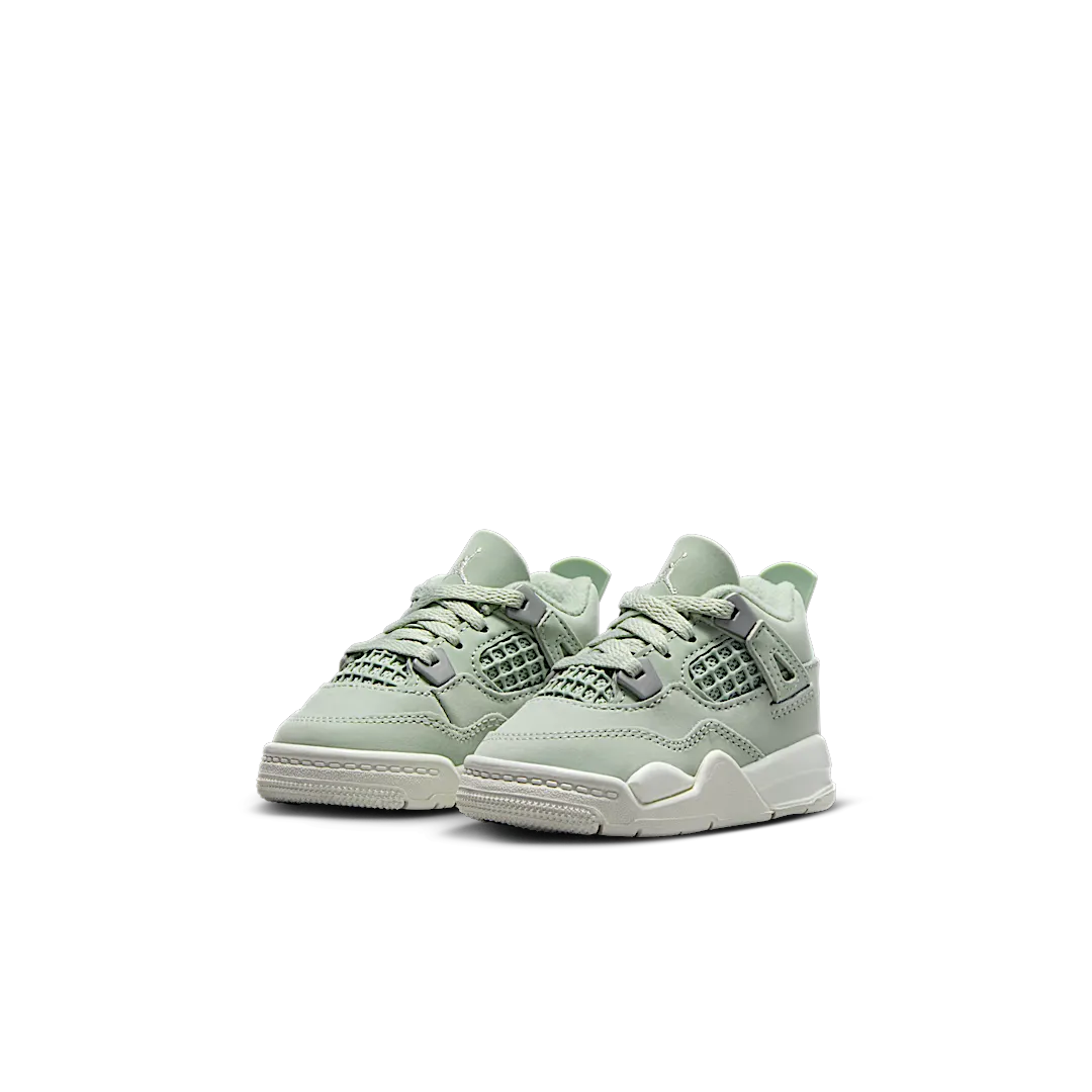Air Jordan 4 Retro Seafoam Sail (TD), Seafoam/Sail/Metallic Silver (HV4384-003)