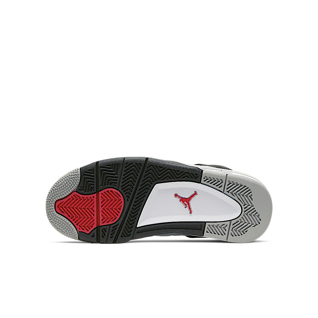 Air Jordan 4 Retro What The, White/Military Blue-Fire Red-Black-Cement Grey (408452-146)