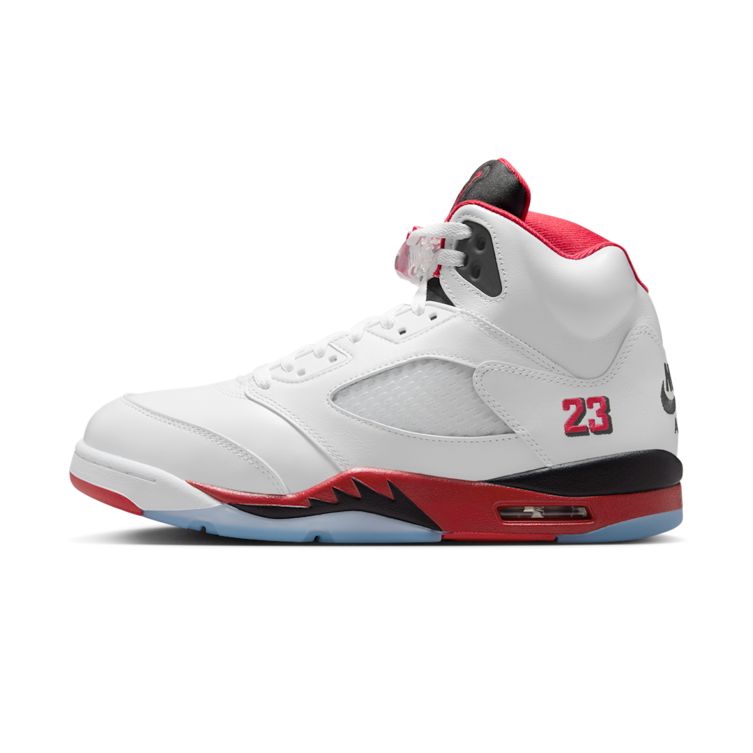 Air Jordan 5 Retro Fire Red Black Tongue (2025) - Sneak