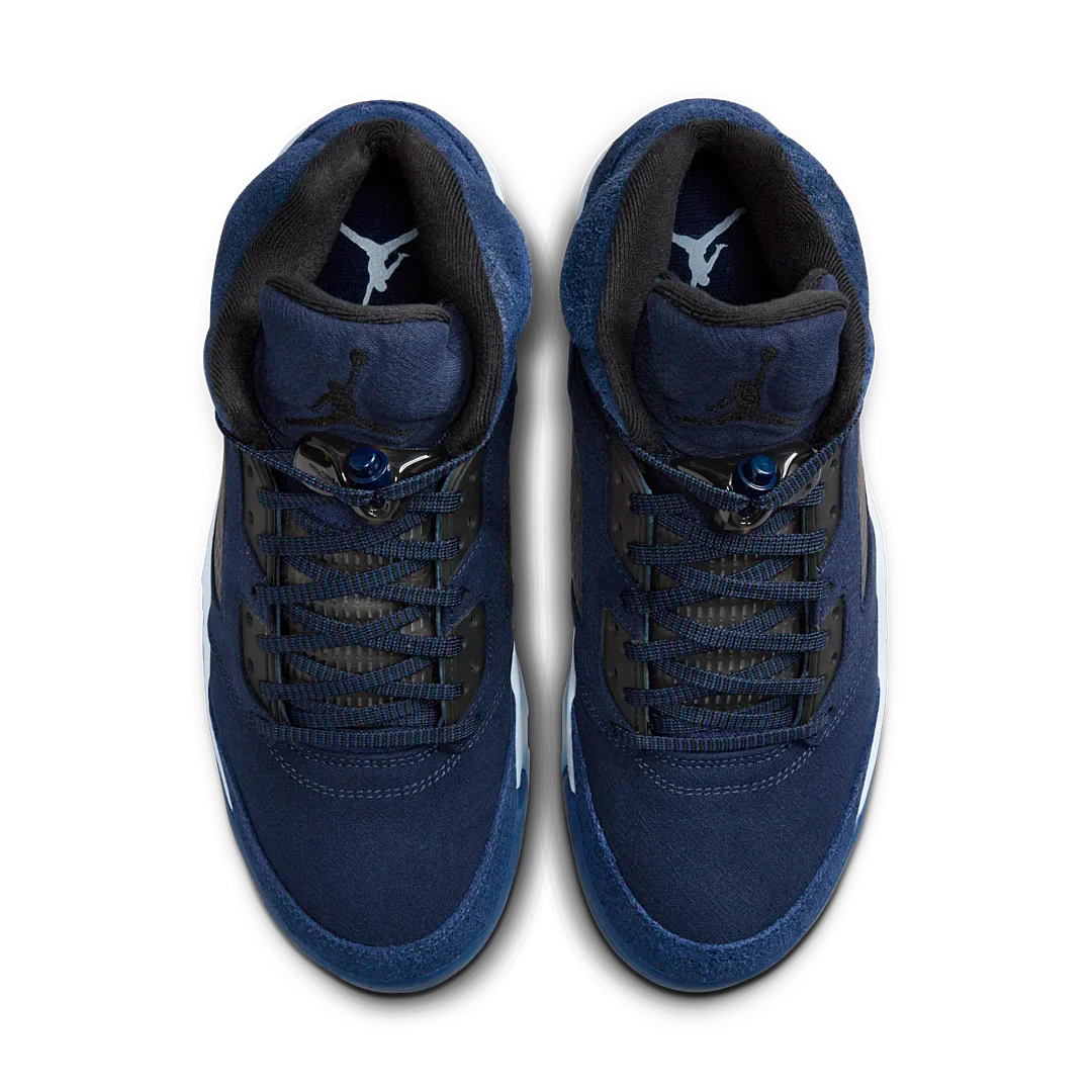 Air Jordan 5 Retro Midnight Navy, Midnight Navy/Black/Football Grey (FD6812-400 / FN5452-400)
