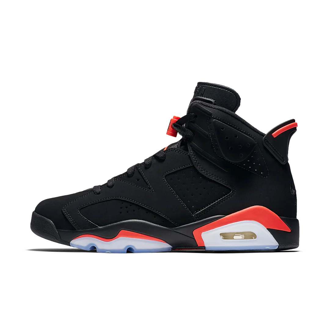 Air Jordan 6 Retro Black Infrared (2019), Black/Infrared (384664-060)