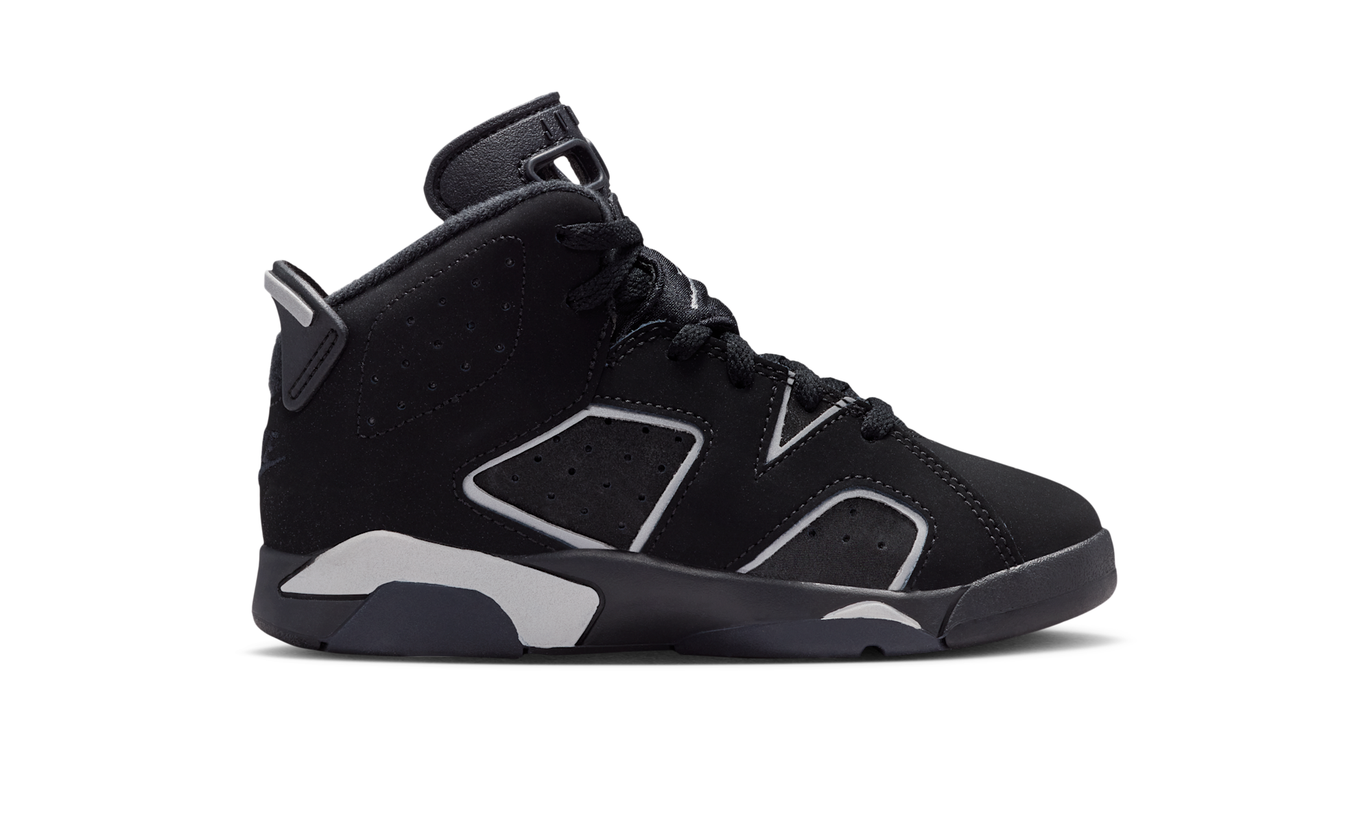 Air Jordan 6 Retro Black Multi-Color Reflect Silver
