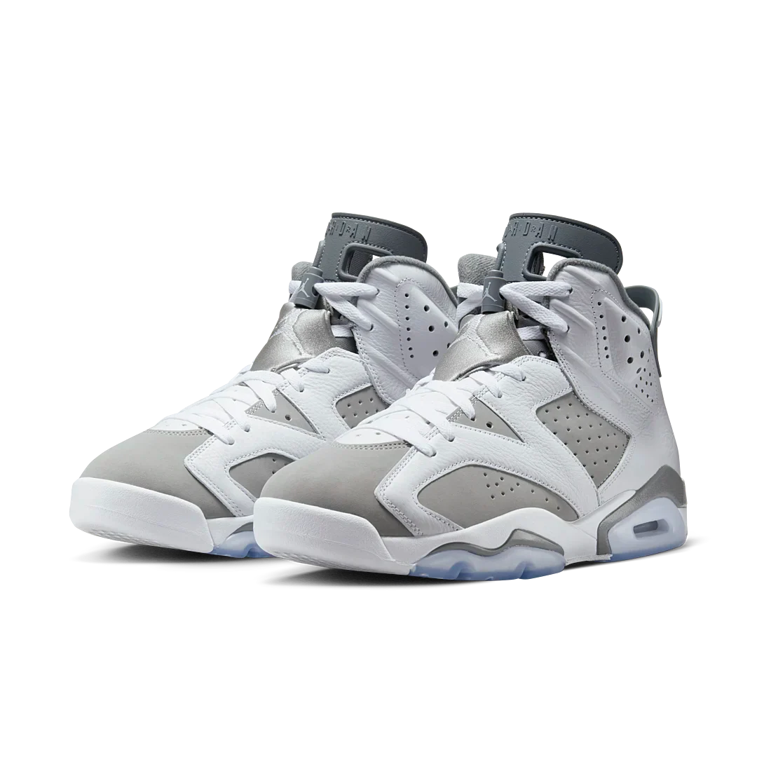 Air Jordan 6 Retro Cool Grey, White/Medium Grey/Cool Grey (CT8529-100 / 384665-100)
