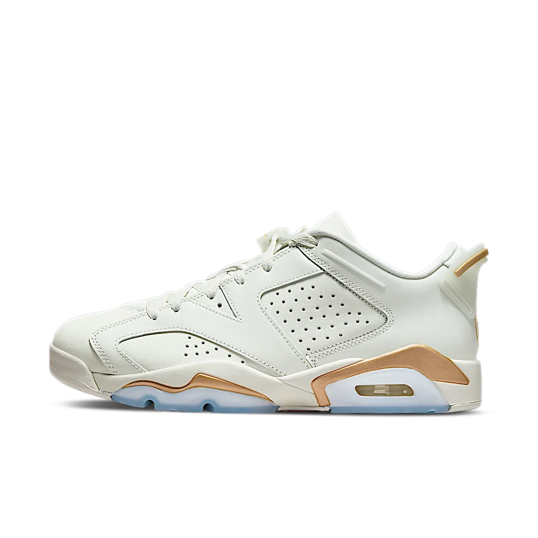 Air Jordan 6 Retro Low GC Lunar New Year (2022), Spruce Aura/Metallic Gold-Spruce Aura (DH6928-073)