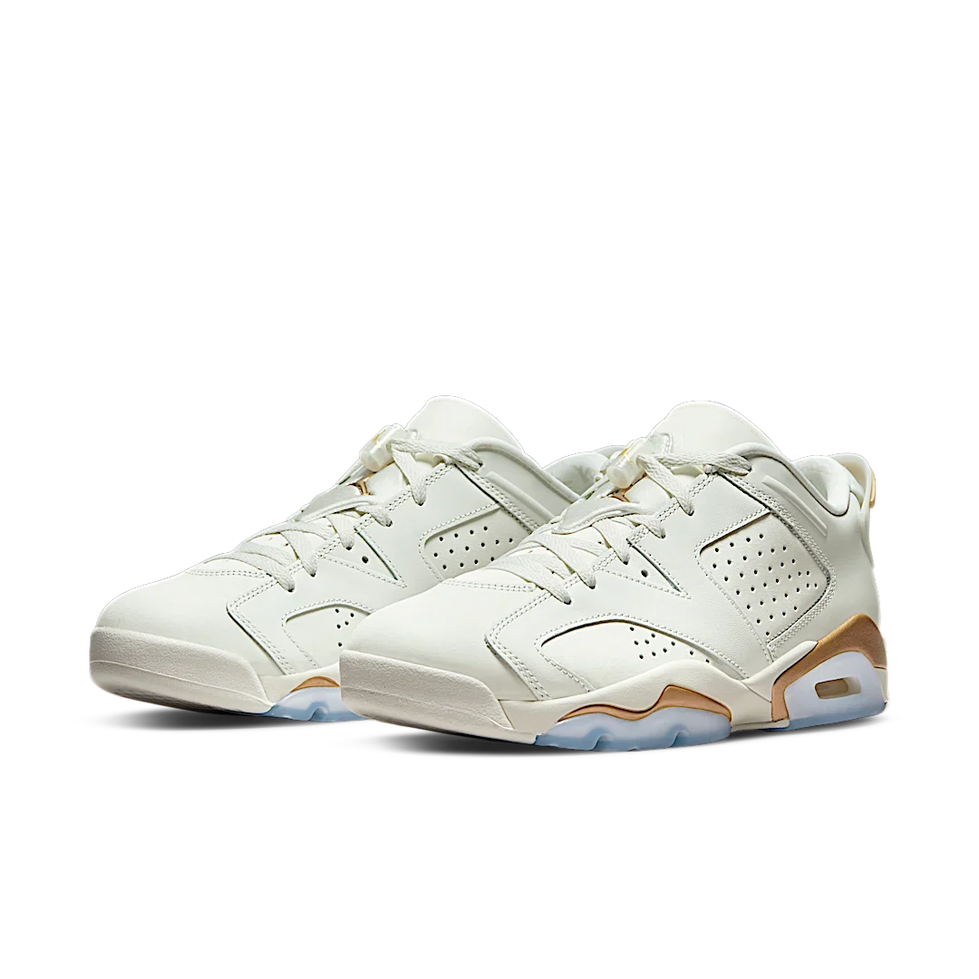 Air Jordan 6 Retro Low GC Lunar New Year (2022), Spruce Aura/Metallic Gold-Spruce Aura (DH6928-073)
