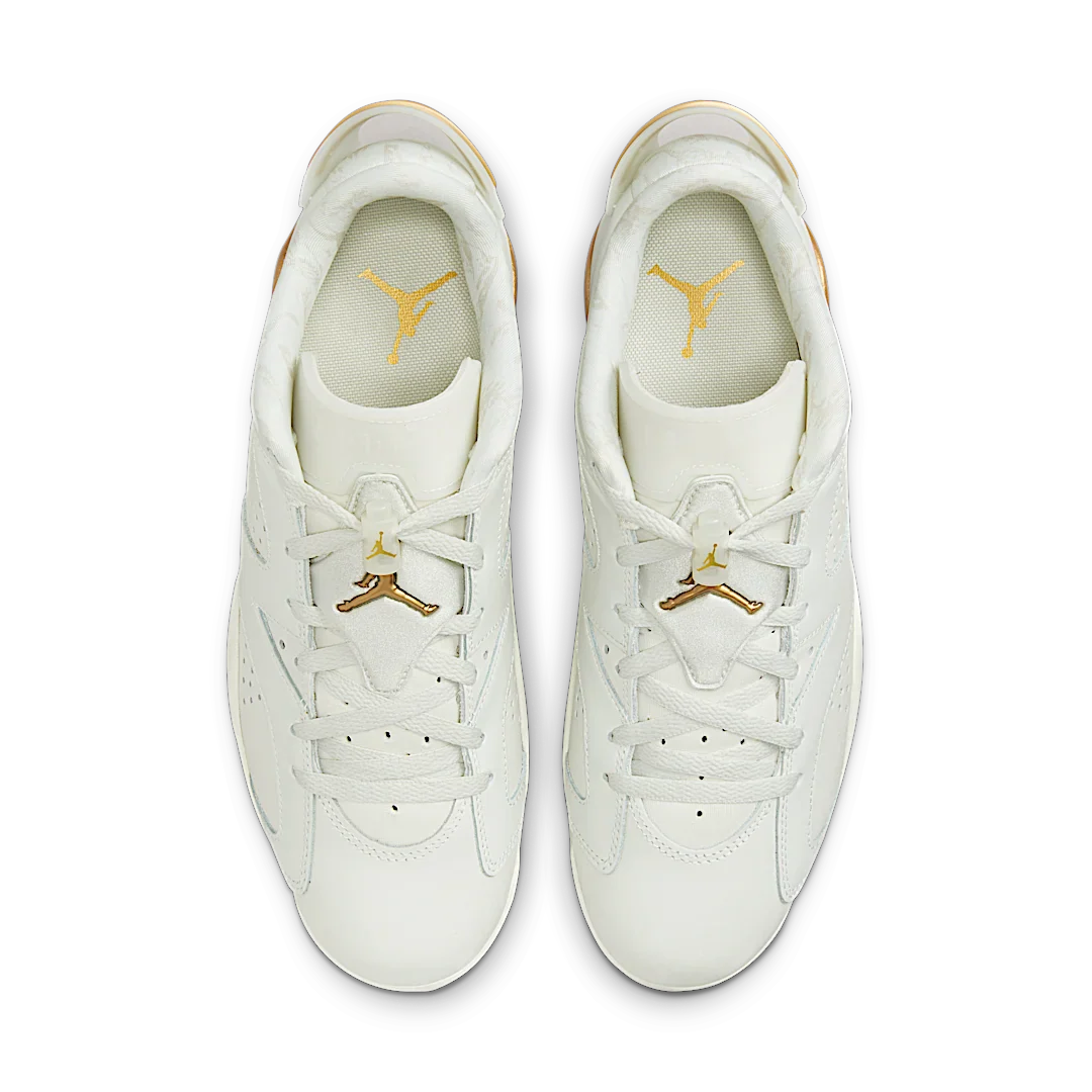 Air Jordan 6 Retro Low GC Lunar New Year (2022), Spruce Aura/Metallic Gold-Spruce Aura (DH6928-073)