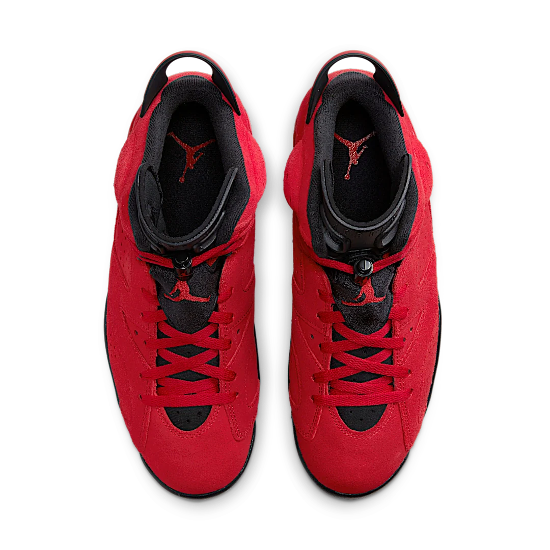 Air Jordan 6 Retro Toro Bravo, Varsity Red/Black (CT8529-600 / 384665-600)