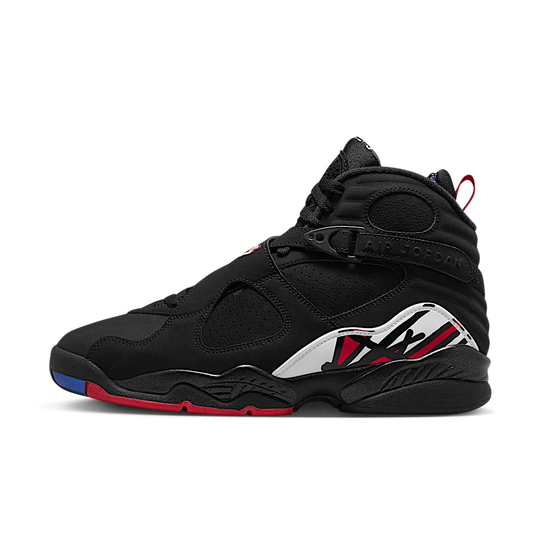Air Jordan 8 Retro Playoffs (2023), Black/True Red-White (305381-062)