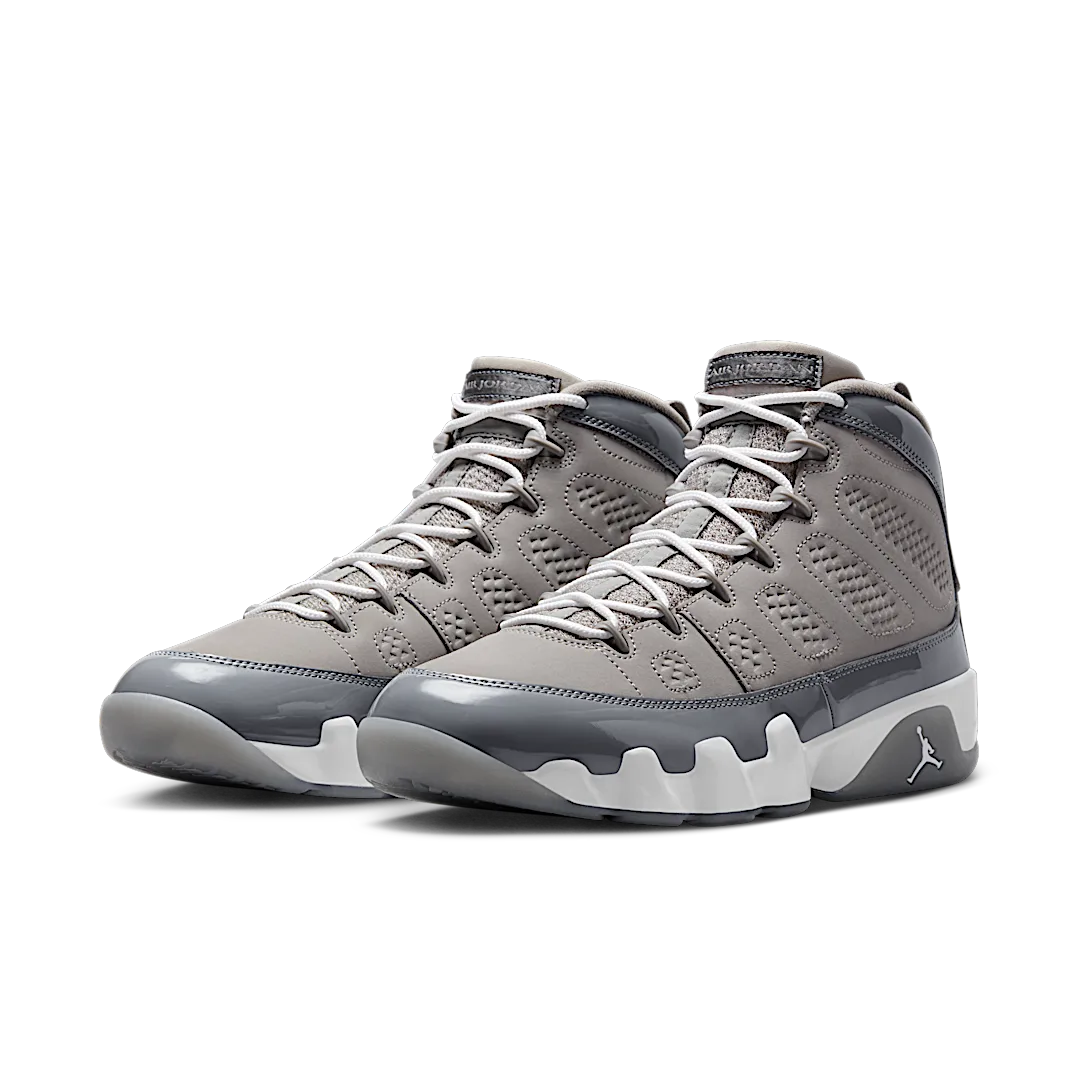 Air Jordan 9 Retro Cool Grey (2025), Medium Grey/White-Cool Grey (HV4794-011)