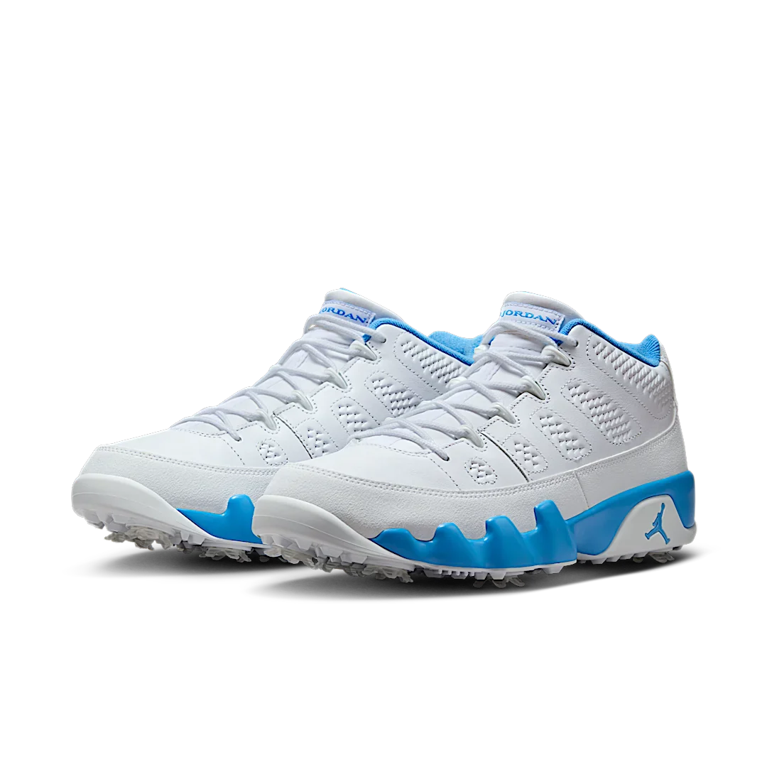 Air Jordan 9 Retro Low Golf White University Blue, White/University Blue-White (FJ5934-101)