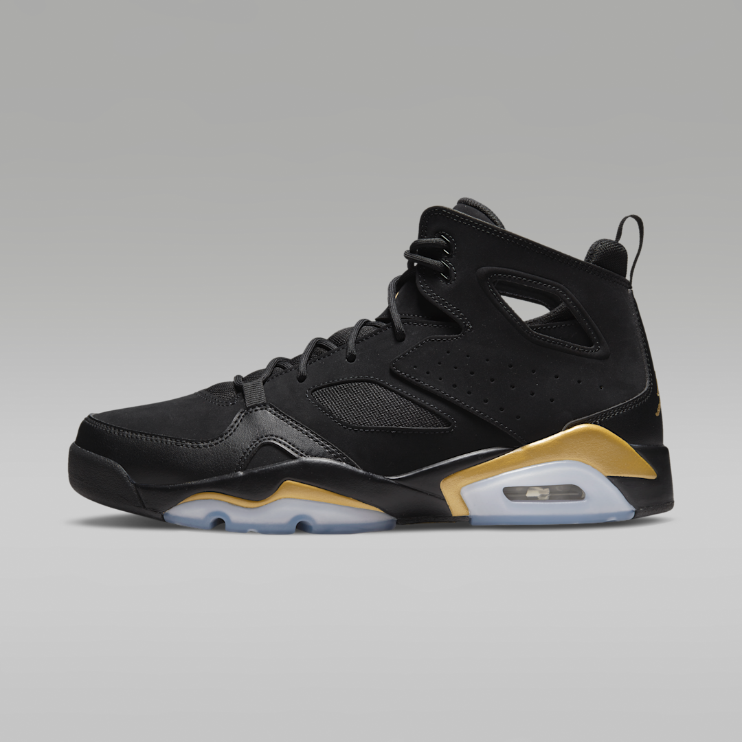 Air Jordan Flight Club 91 Black Metallic Gold (2021), Black/Metallic Gold (DC7329-007)