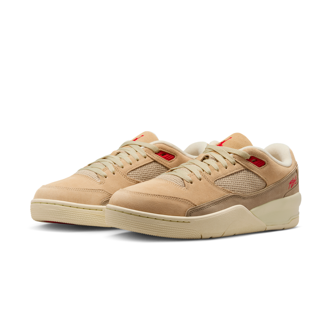 Air Jordan Flight Court Mushroom Desert Camo Fossil Fire Red, Mushroom/Desert Camo/Fossil/Fire Red (HF3255-201)