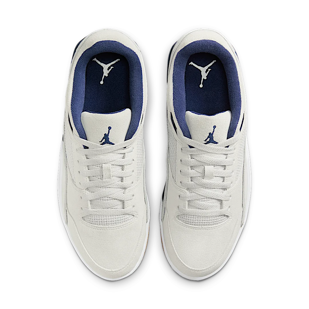 Air Jordan Flight Court Neutral Grey White Gum Light Brown Midnight Navy, Neutral Grey/White/Gum Light Brown/Midnight Navy (HF3255-004)
