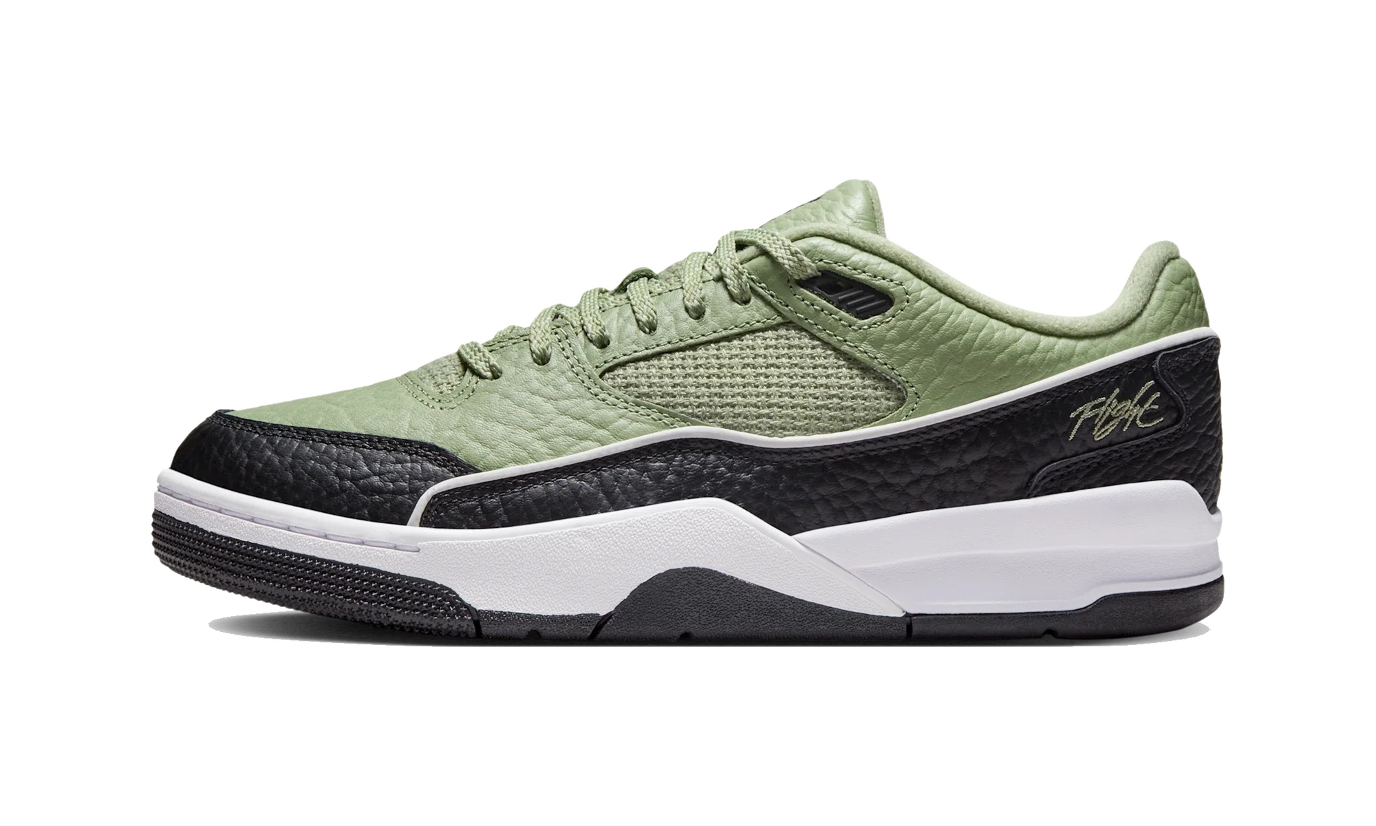 Air Jordan Flight Court Oil Green Black