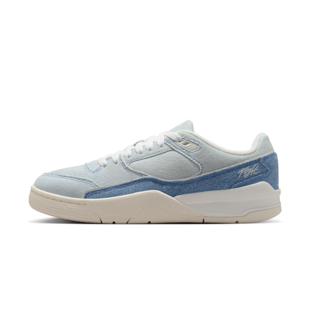 Air Jordan Flight Court SE Denim, Sail/Worn Blue/Gum Light Brown/Sail (IB4414-100)